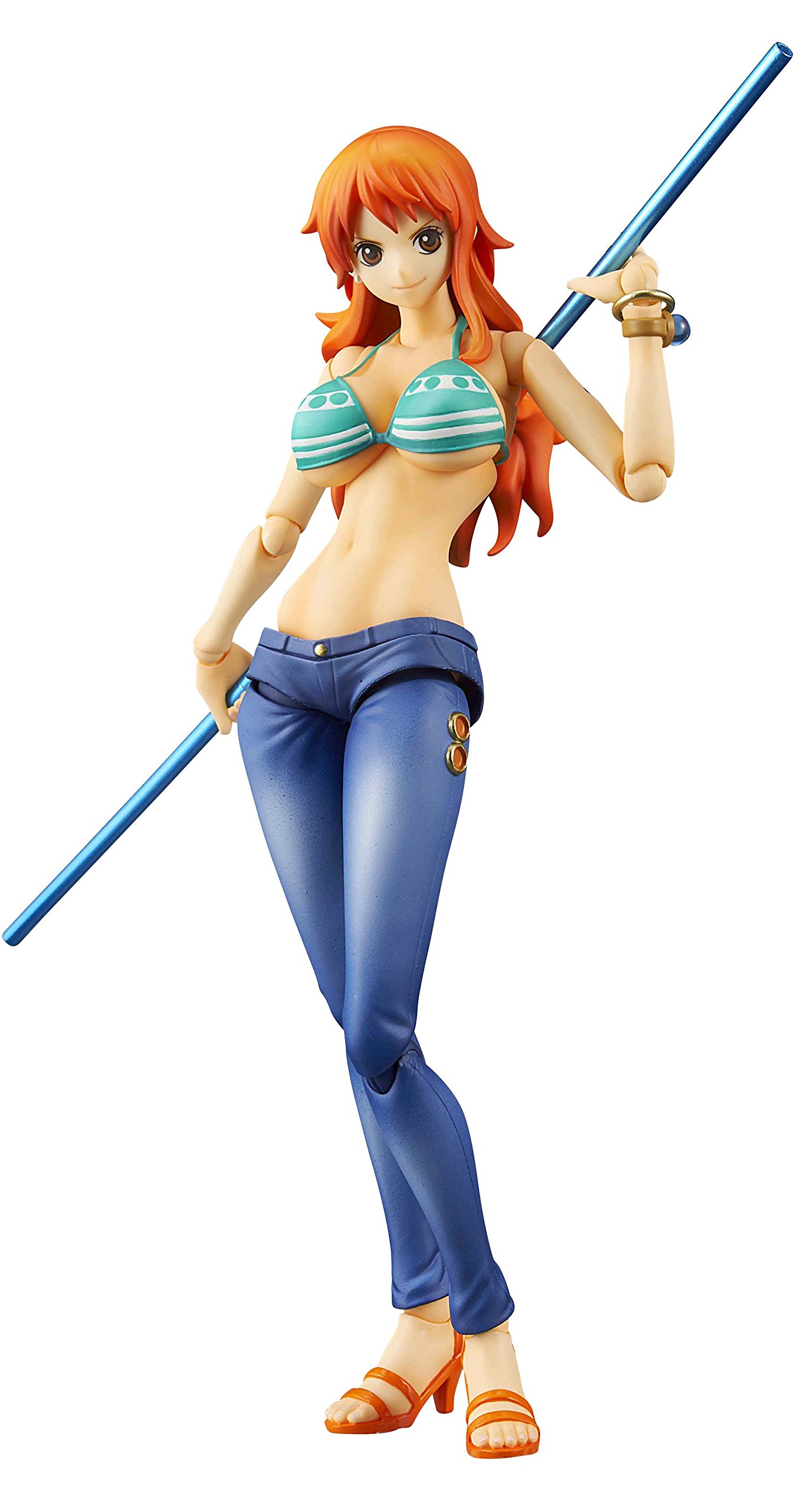 Megahouse One Piece Nami Variable Action Hero Figure - Anime Collectible for Fans, Perfect for Display & Play
