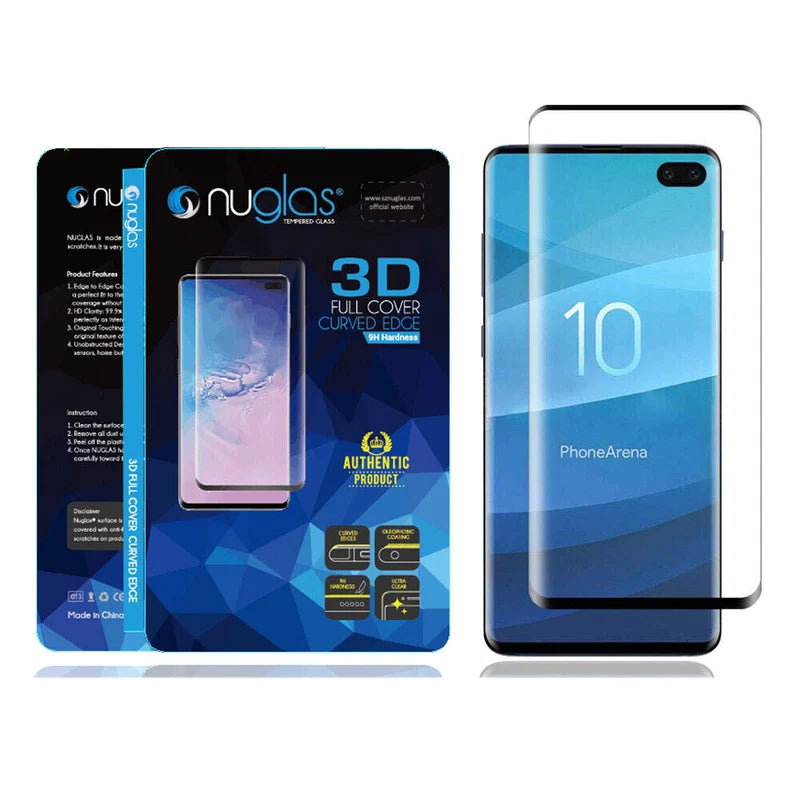 Nuglas Tempered Glass Screen Protector for Samsung Galaxy S20 Ultra & S20 Ultra 5G - HD Clear, Anti-Scratch, Bubble-Free - Perfect for Work, Travel & Gaming Protection