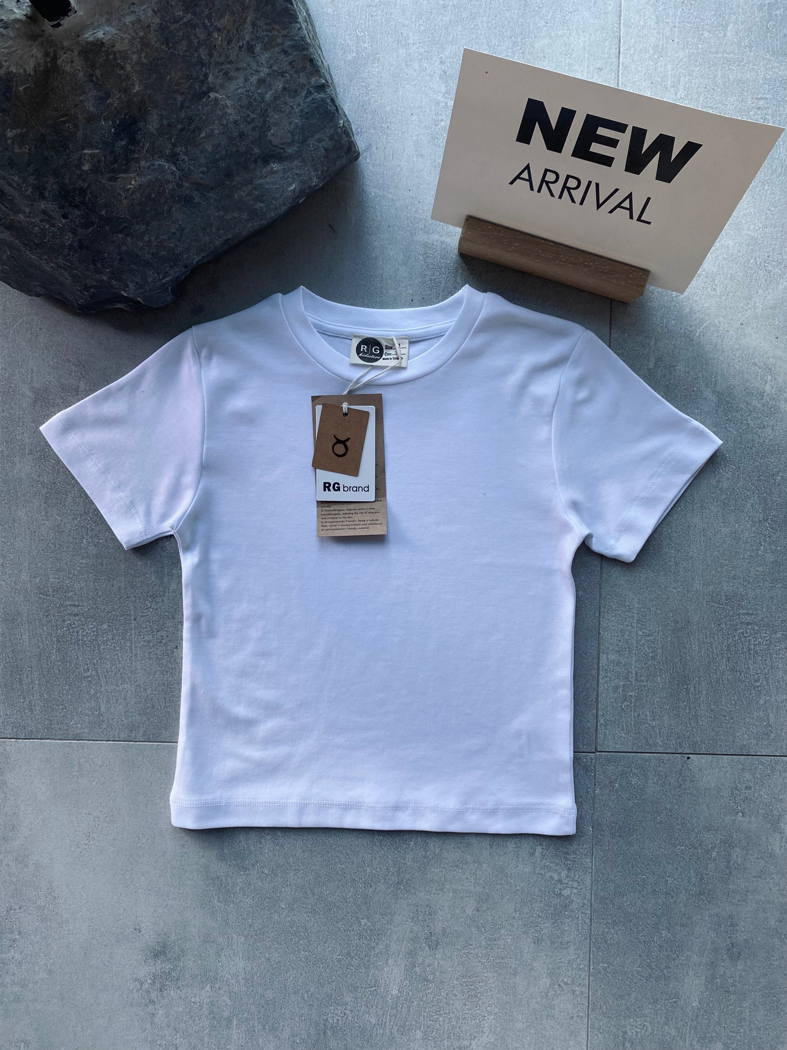 100% Cotton Basic Kids T-Shirt | Soft & Breathable Summer Tee for Boys & Girls | Perfect for Playdates, School & Outdoor Activities