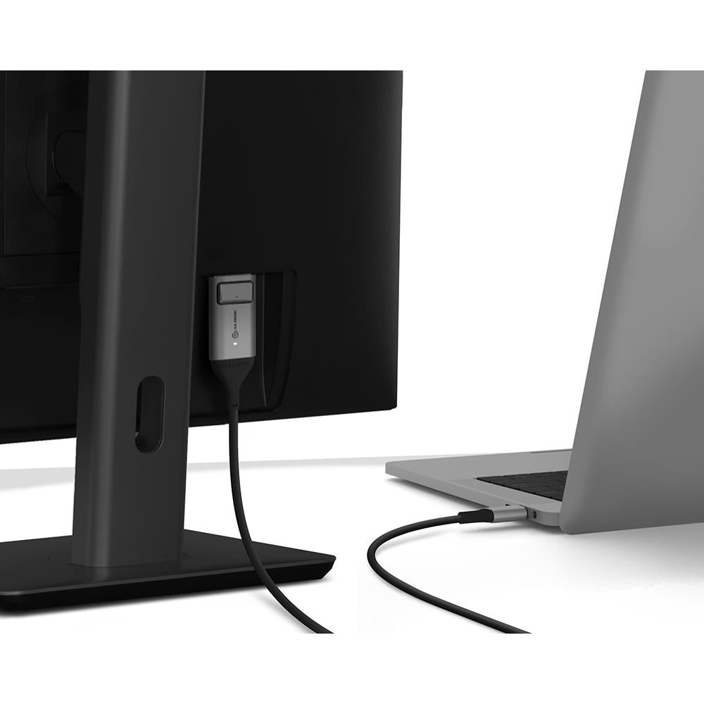 Alogic Ultra USB C to DisplayPort Cable 6.6ft (2m) - 4K@60Hz High-Speed Video & Audio Transmission for MacBook Pro, Dell XPS, Surface Pro - Perfect for Home Office, Gaming & Multimedia Setup