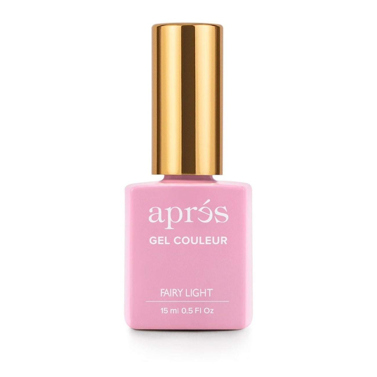 Apres Gel Nail Polish - Fairy Light Pink Shimmer Gel Color for Nails - Perfect for Manicures, Pedicures & Nail Art Designs