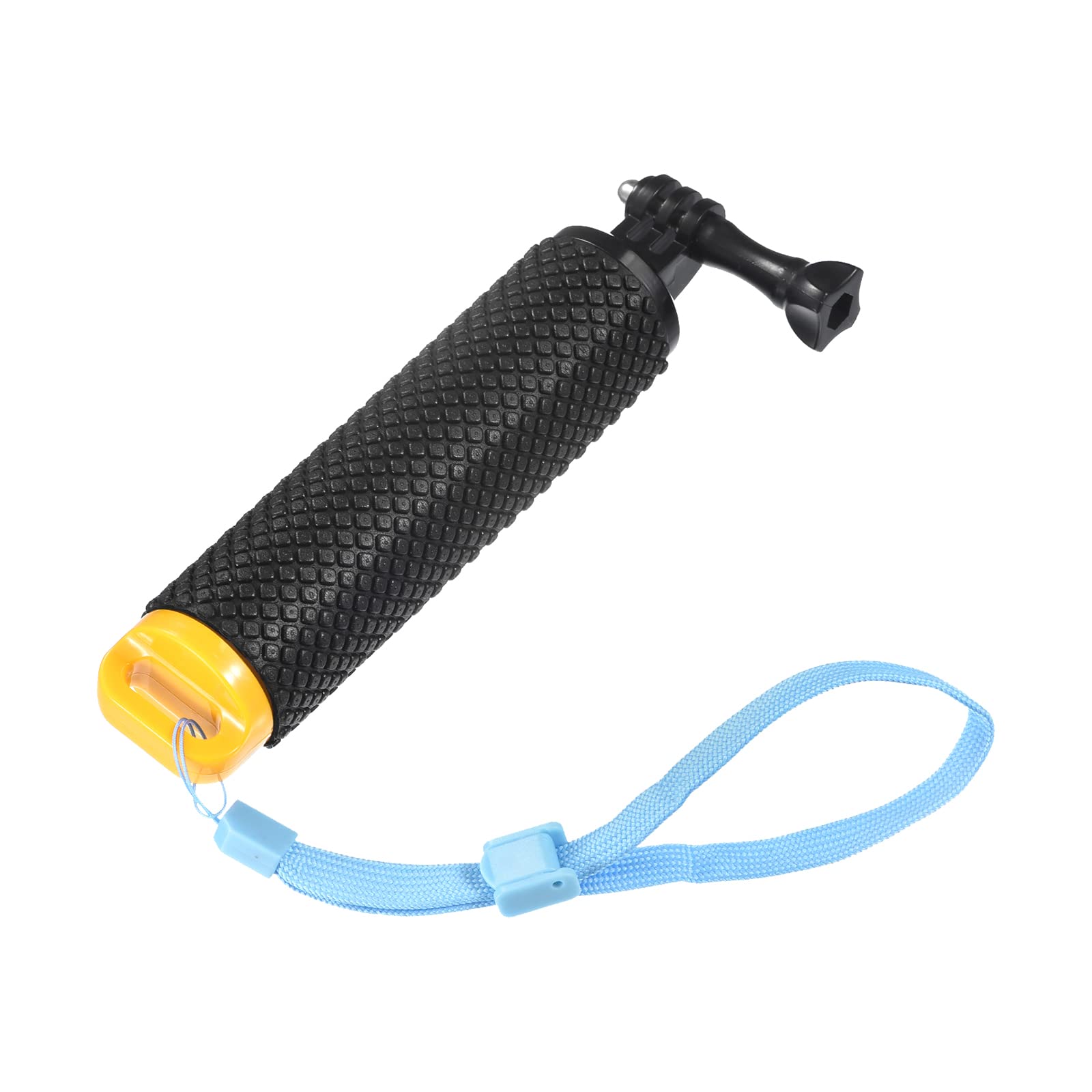 Waterproof Floating Hand Grip for GoPro & Action Cameras - Adjustable Wrist Strap for Surfing, Kayaking, Snorkeling (Yellow & Black) - Perfect for Water Sports & Outdoor Adventures