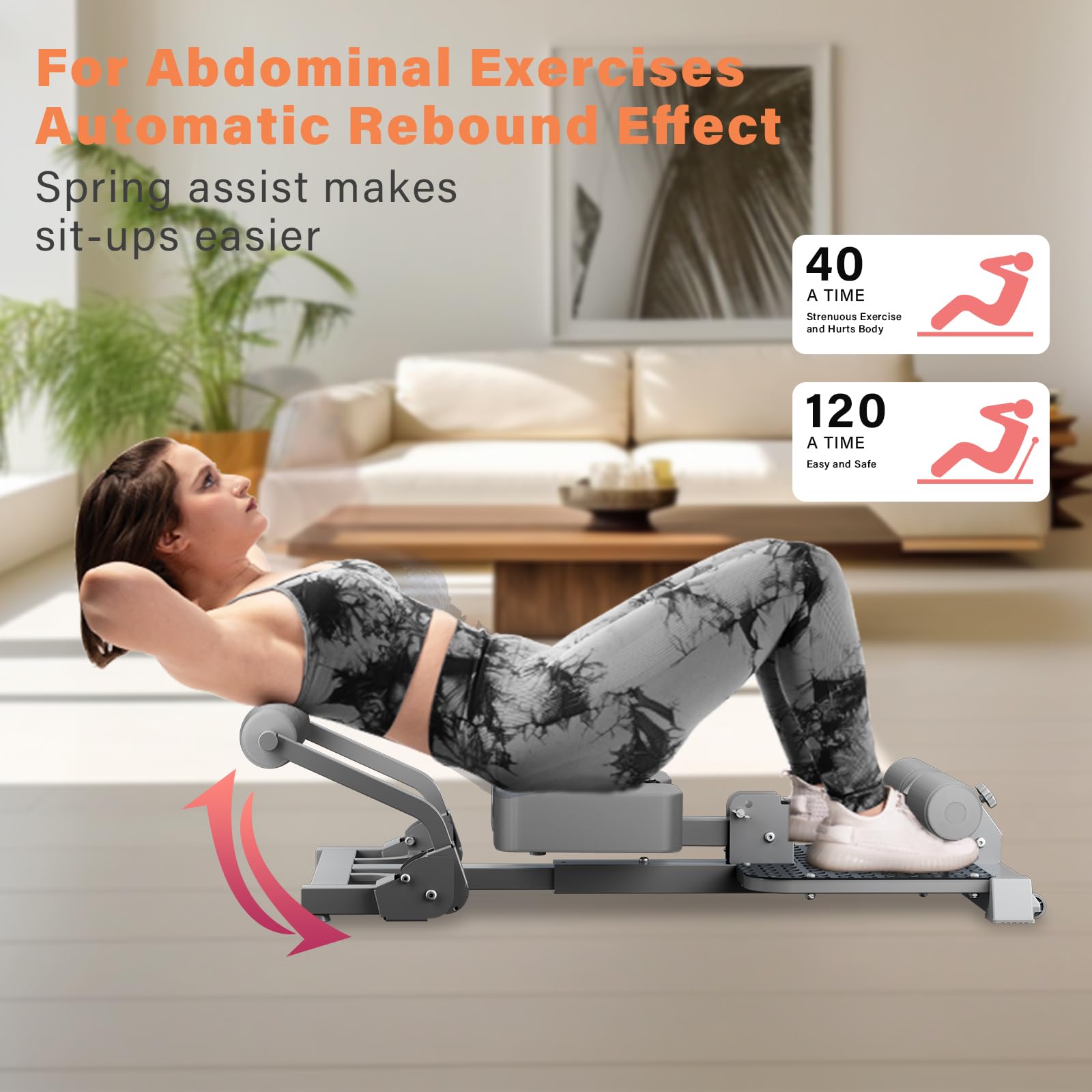 **Sissy Squat Machine for Home Gym - Deep Squat Trainer with Resistance Bands, Ab Workout Equipment, Roman Chair & Core Exercise Machine for Sit-ups, Leg & Glute Training | Perfect for Home Fitness & Strength Training**