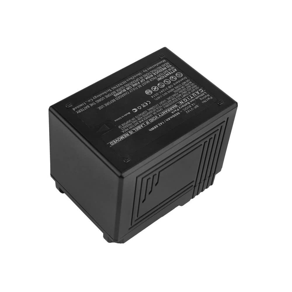 Synergy Digital Camera Battery for Sony PMW-400 - 14.8V 9600mAh Li-ion Replacement for Sony BP-V142 Battery - High Capacity Power Solution for Professional Videography & Live Streaming