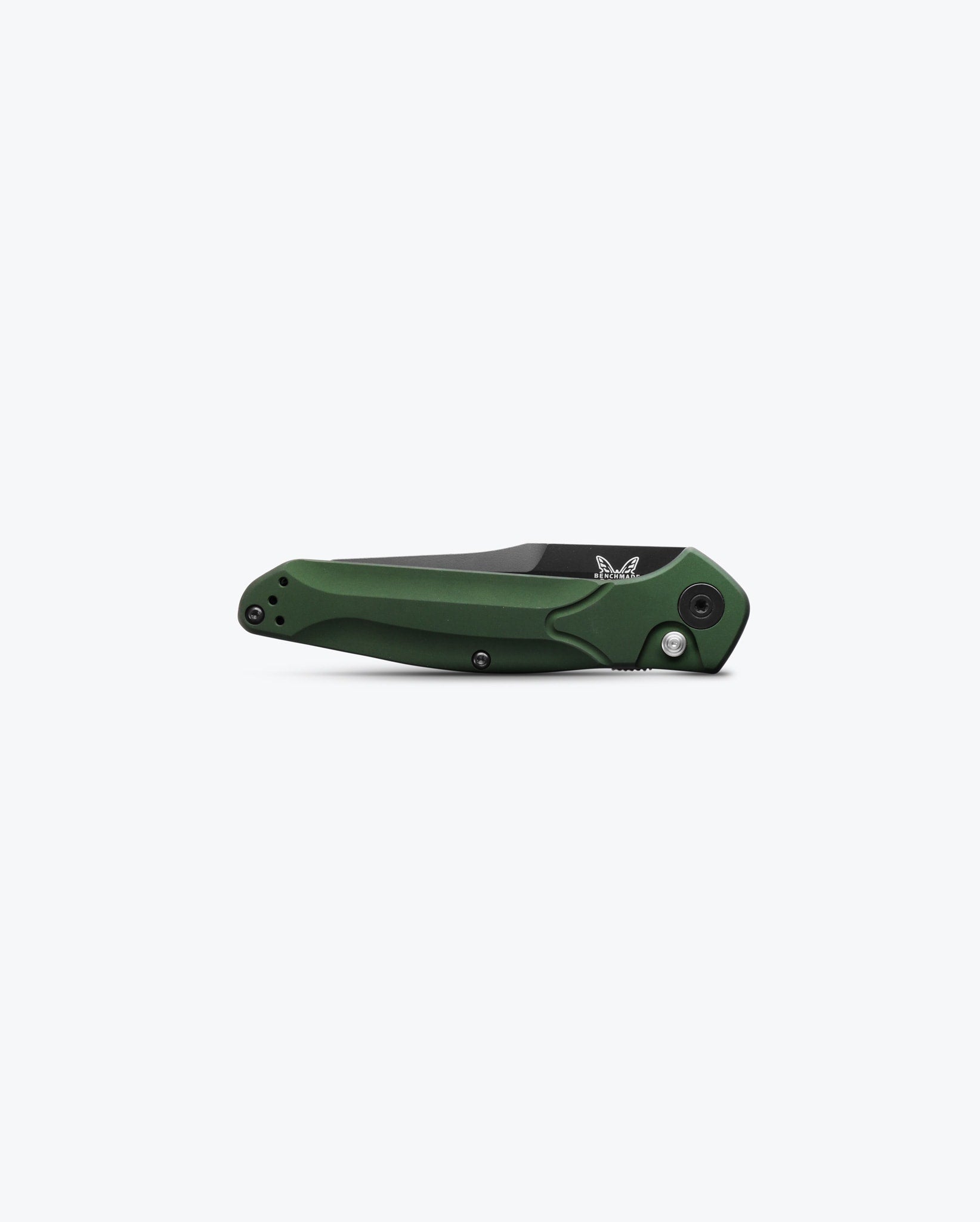 9400BK Auto Osborne Knife - Green Aluminum Handle for Outdoor Camping, Hiking & Everyday Carry (EDC)