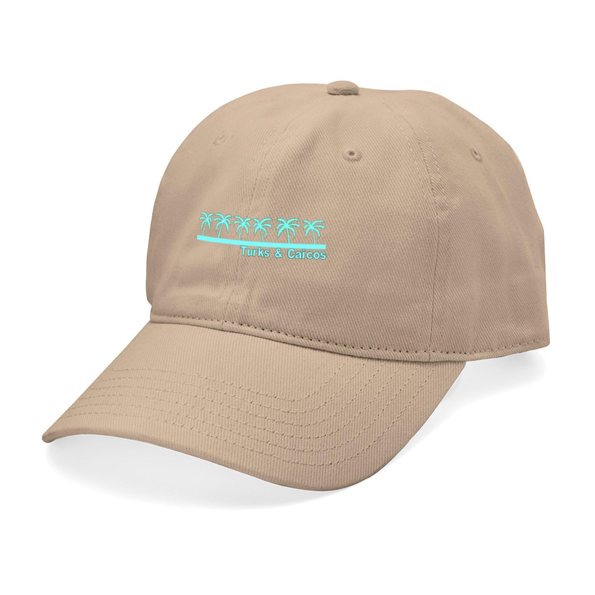 Turks & Caicos Adjustable Baseball Cap - Stylish & Comfortable Hat for Men & Women - Perfect for Beach Vacations, Travel & Outdoor Adventures