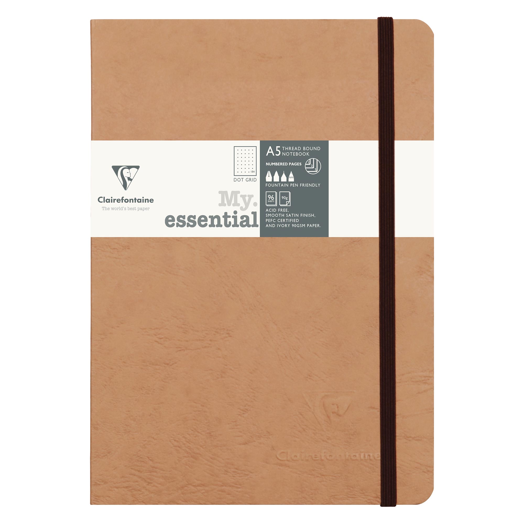Premium A5 Dot Grid Notebook - Stitch Bound, 160 Pages for Journaling, Sketching & Note Taking - Perfect for Bullet Journal, Planner & Creative Writing