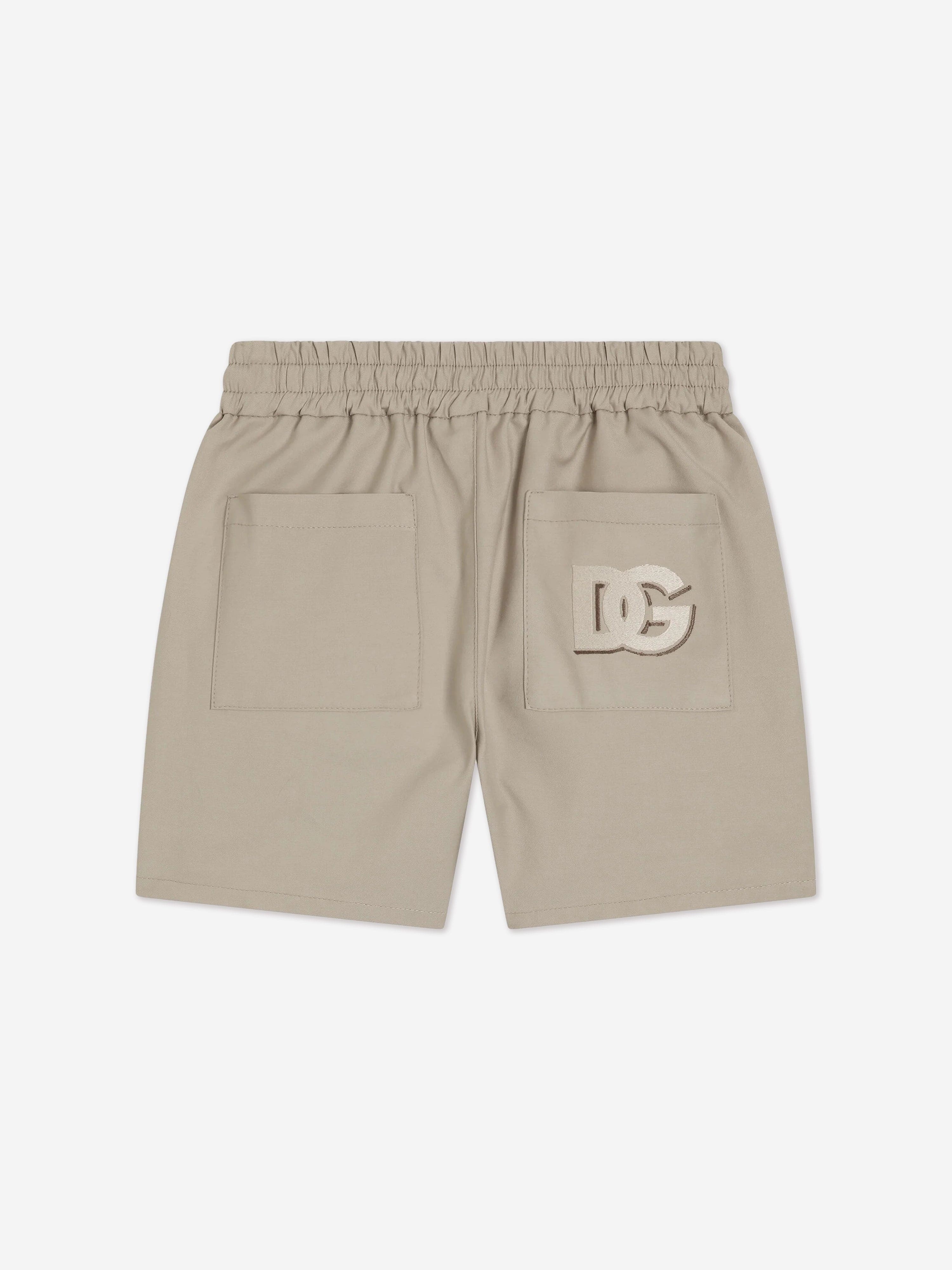 Soft Baby Bermuda Shorts in Beige - Comfortable Cotton Shorts for Toddlers | Perfect for Summer Playtime, Beach Outings & Casual Wear