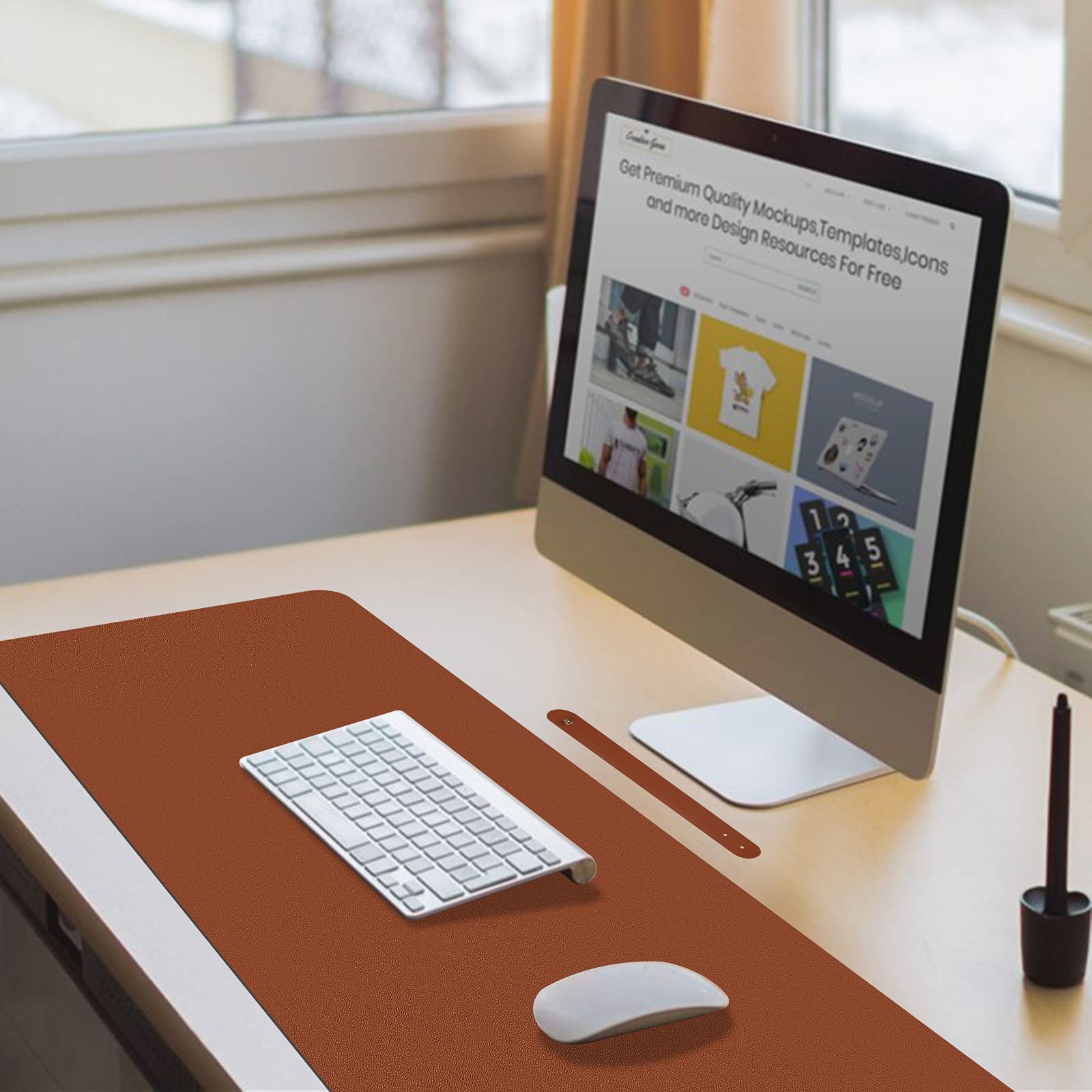 Premium PU Leather Desk Pad 30