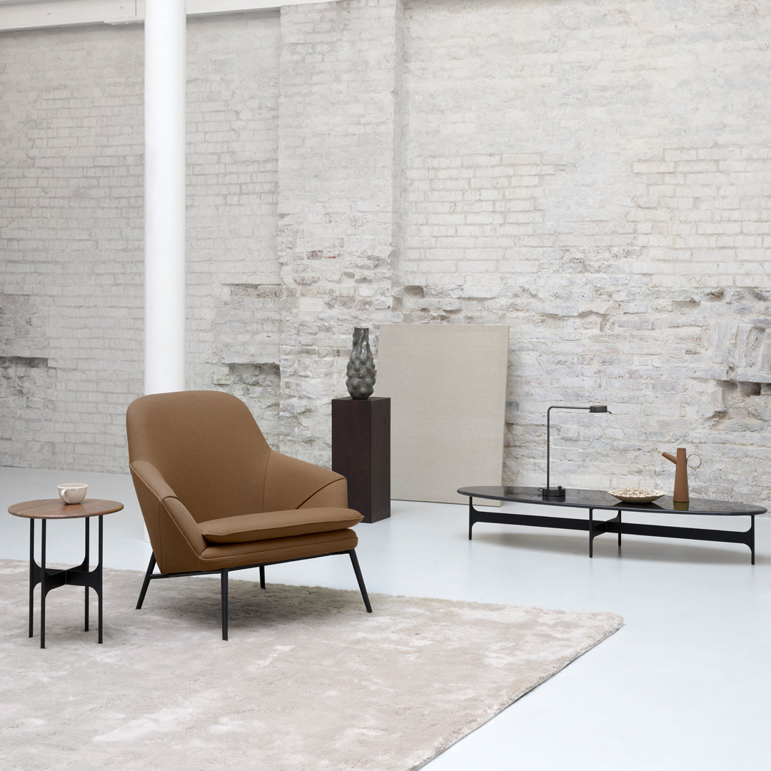 365 North Hug Chair by Wendelbo - Modern Lounge Chair for Living Room, Office & Relaxation - Scandinavian Design with Comfortable Cushions