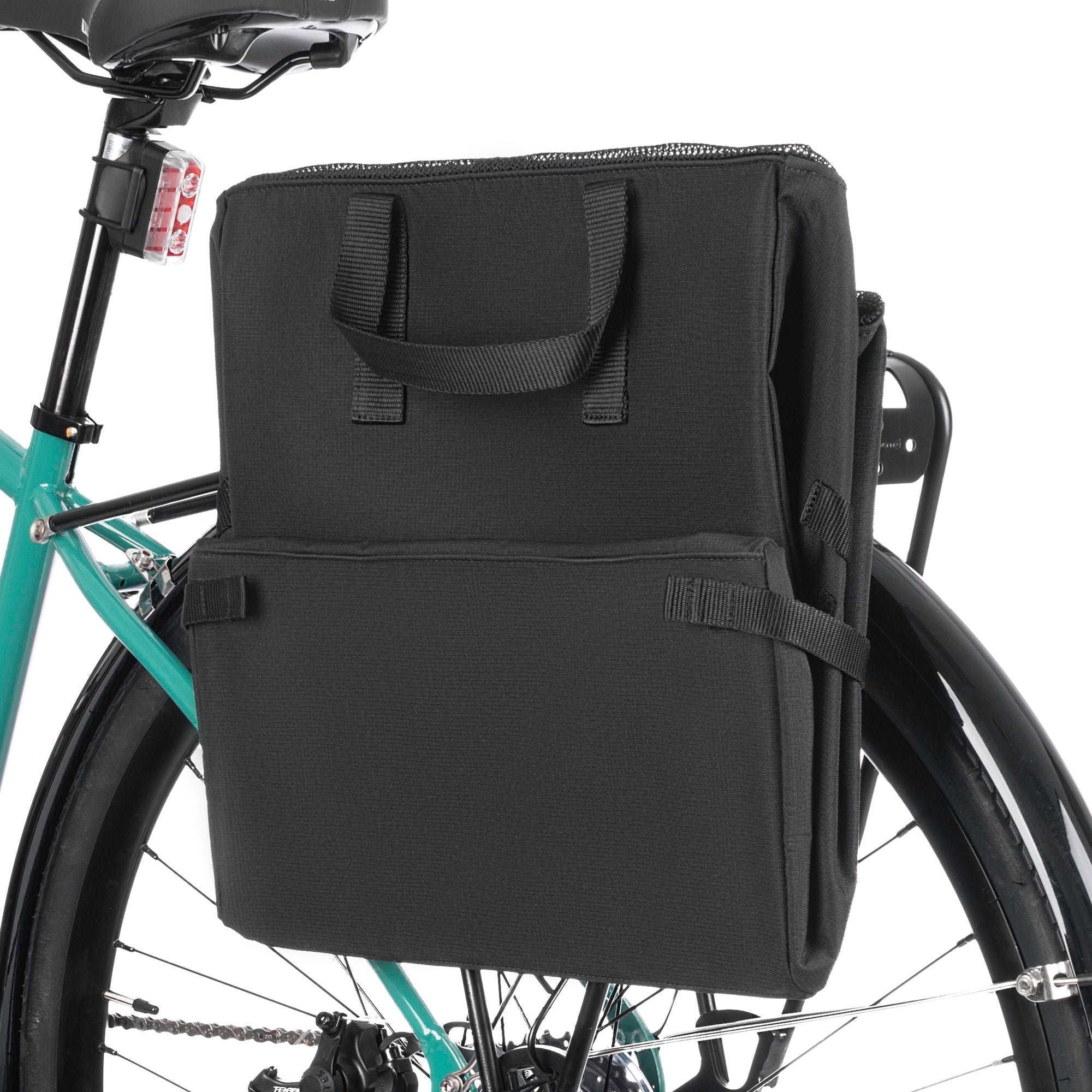 Blackburn LOCAL GROCERY PANNIER BAG - Waterproof Bike Pannier for Commuting, Grocery Shopping & Urban Cycling Accessories
