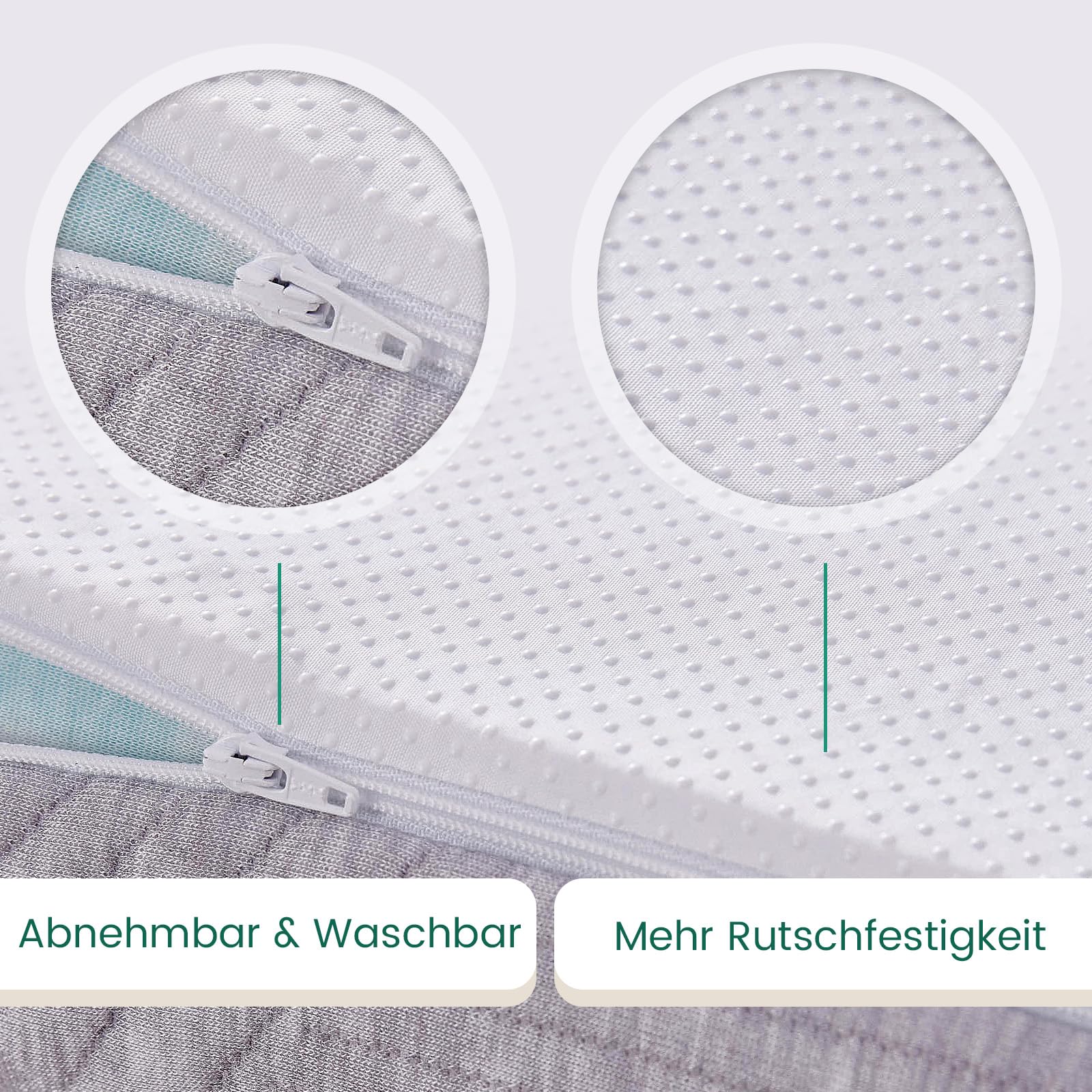 Bonnvia® Gel Memory Foam Mattress Topper 90x200cm (H2/H3) - 7cm Thick Cooling Mattress Pad for Sofa Bed, Box Spring & More - Pressure Relief & Comfort for Better Sleep