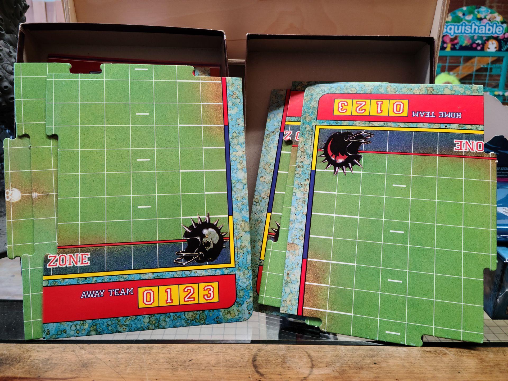 Vintage Blood Bowl Board Game (1986 Brown Box Edition) - Used Collectible Fantasy Football Strategy Game for Tabletop Gaming & Nostalgic Fun