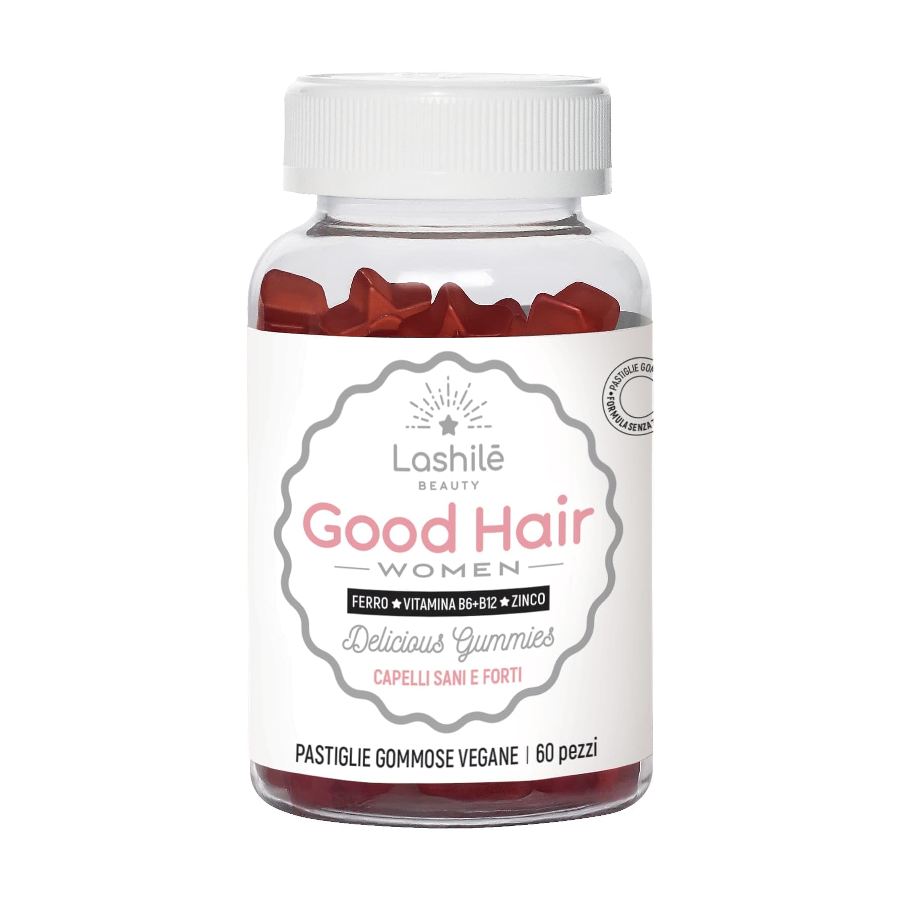 Lashilé Hair Growth Gummies for Women - 60 Count | Healthy Hair Care