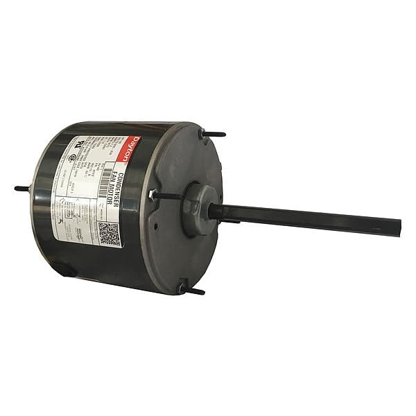 1/6 HP Condenser Fan Motor 1075 RPM 60Hz - Replacement for AC Units, Refrigerators & HVAC Systems