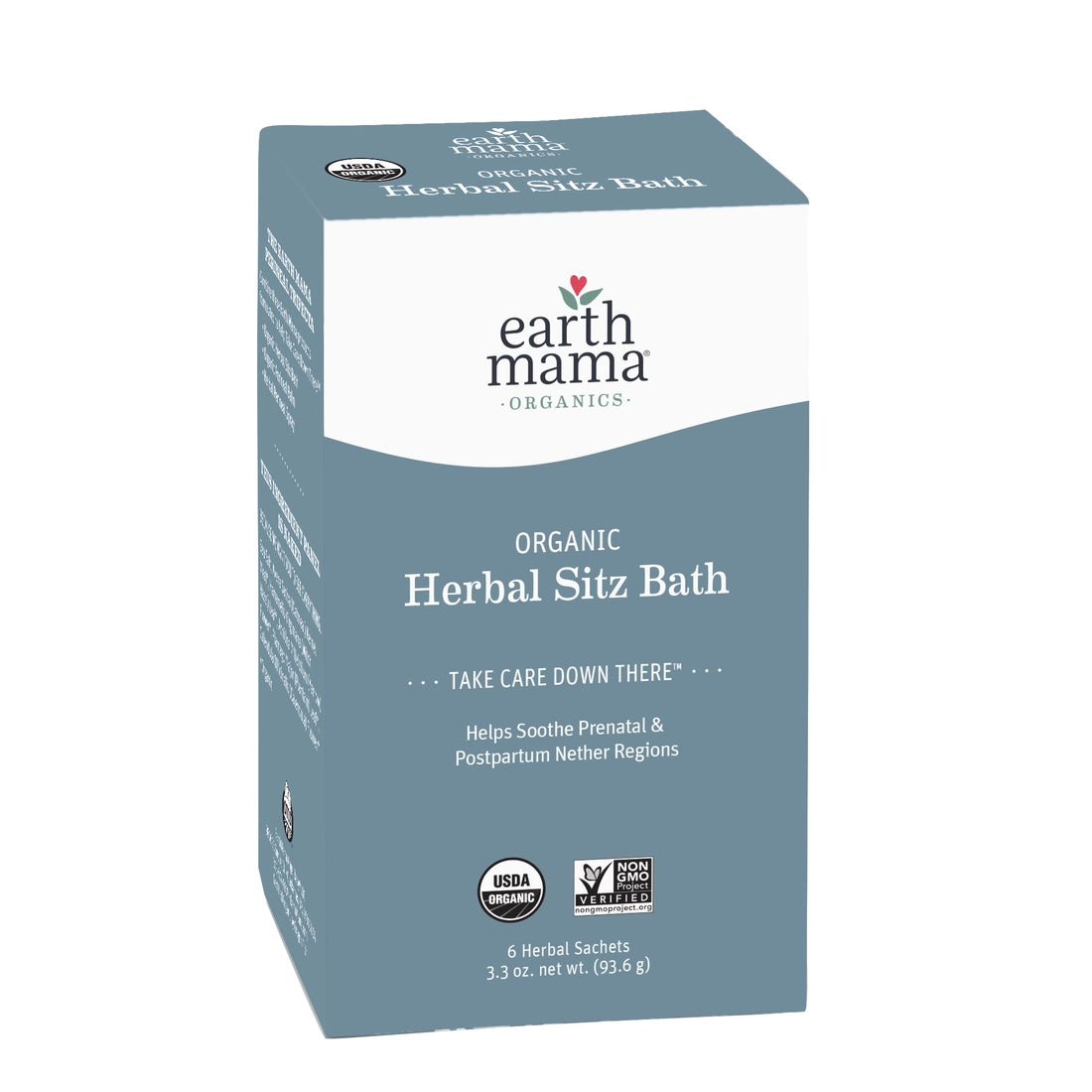 Organic Herbal Sitz Bath by Earth Mama - Postpartum Recovery & Perineal Care for Women - Perfect for Post-Birth Healing, Hemorrhoid Relief & Vaginal Soothing