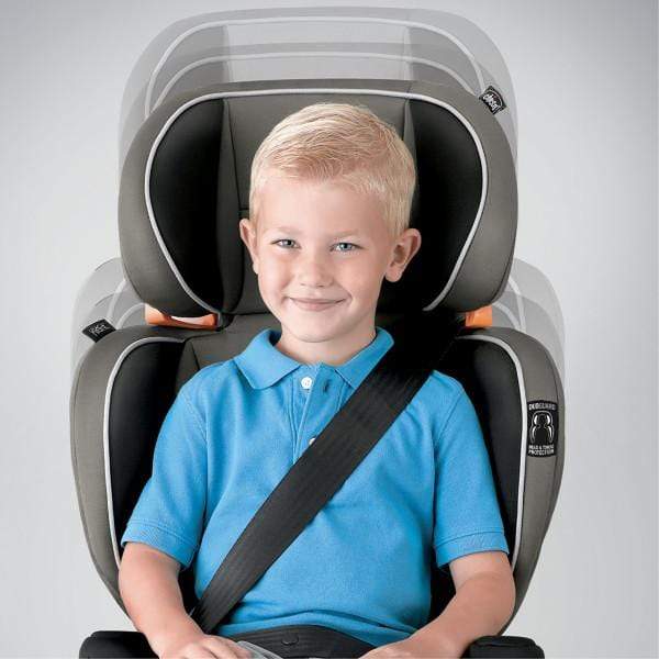 Chicco KidFit 2-in-1 Belt Positioning Booster Car Seat for Kids - Safe & Comfortable Convertible Car Seat for Toddlers - Perfect for Travel & Everyday Use