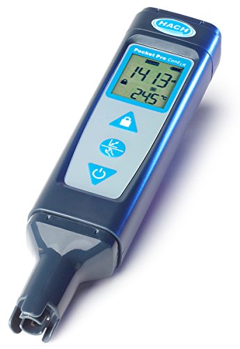 Hach 9531400 Pocket Pro Low Range Conductivity Tester - Portable Water Quality Meter for Aquariums, Pools & Hydroponics | Accurate EC/TDS Measurement