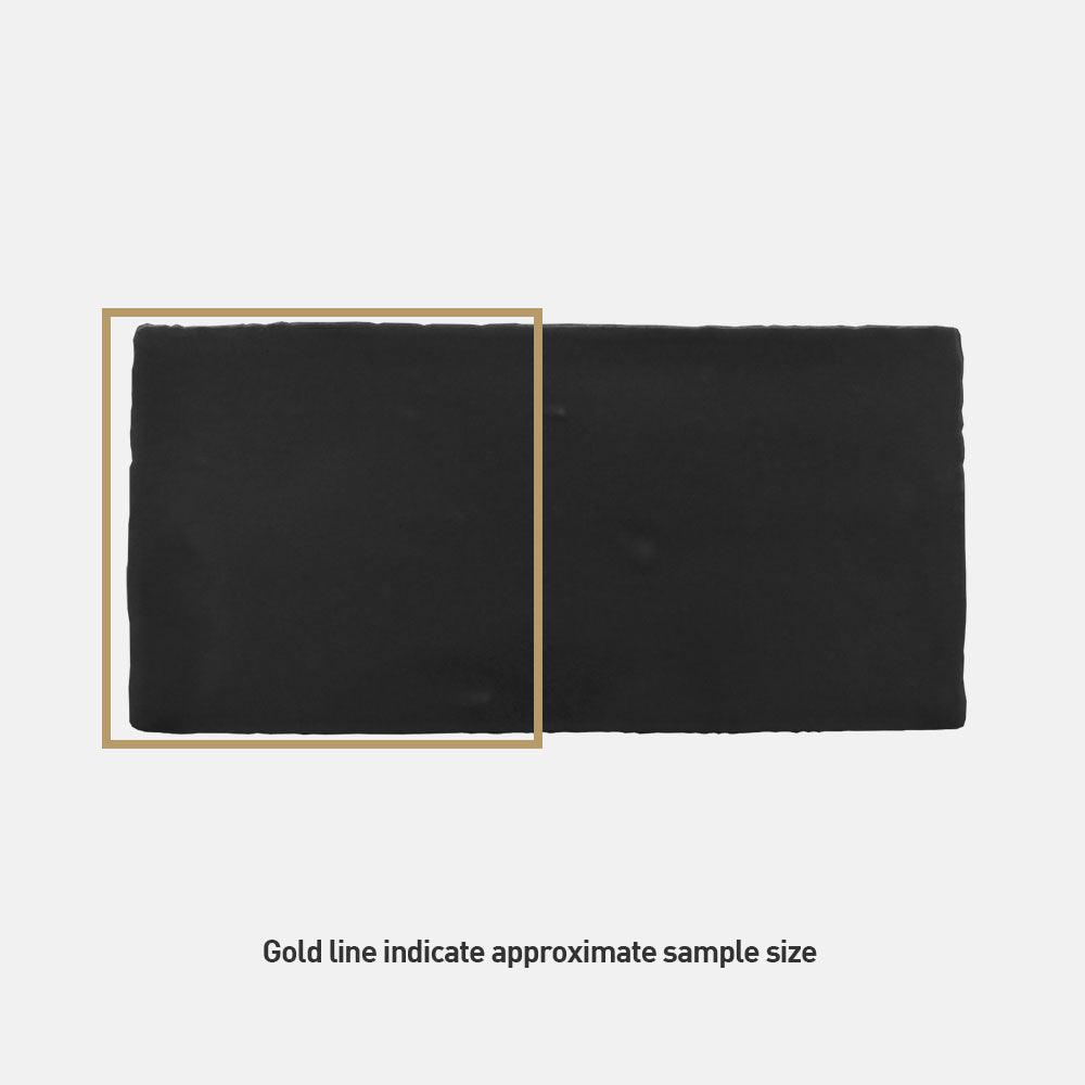 Premium Columbus Nero 75x150 Matte Subway Tile - Classic Ceramic Wall & Backsplash Tile for Kitchen, Bathroom, and Shower Renovation