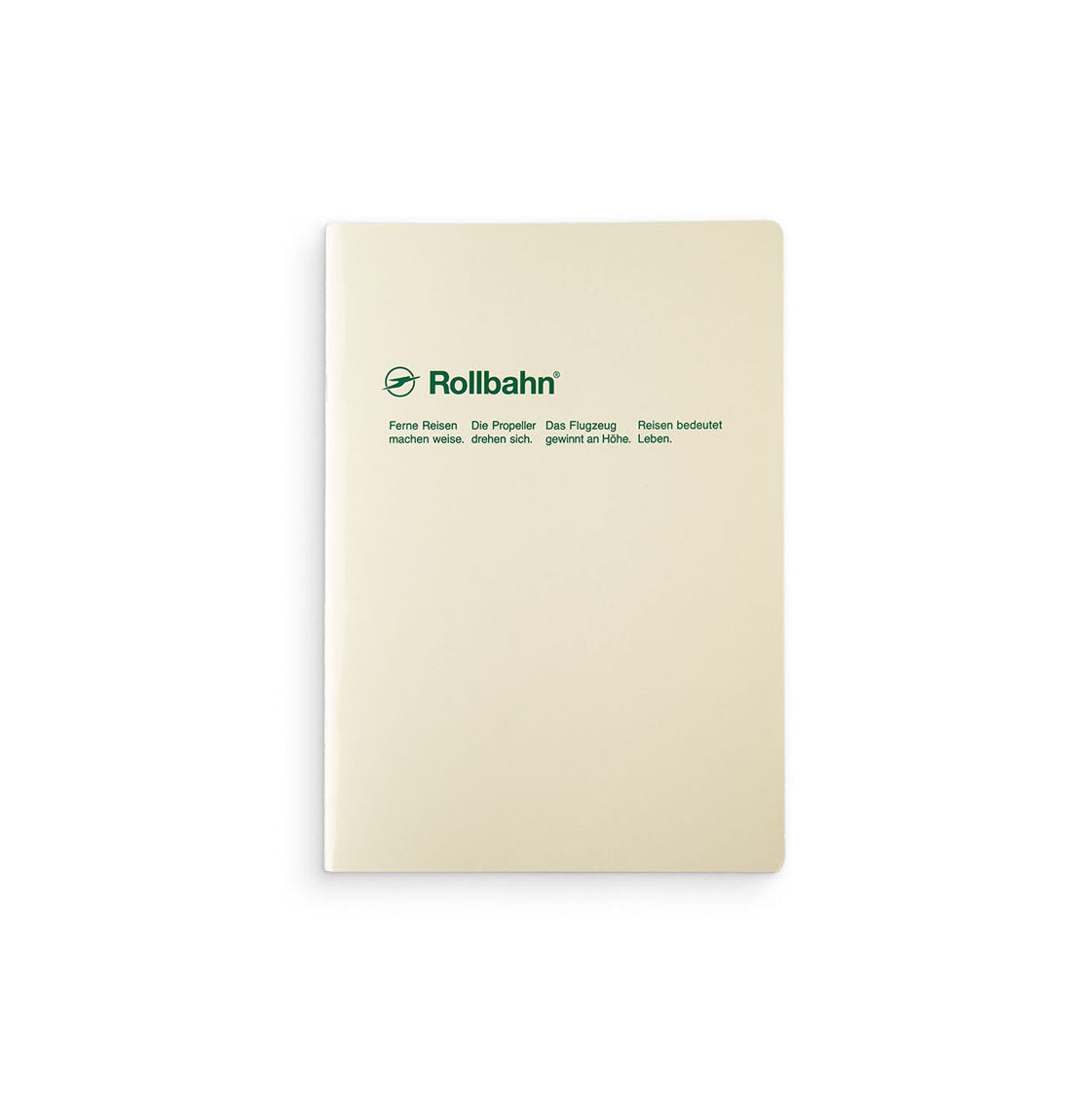 Rollbahn Slim A5 Notebook - Dotted Grid Planner with Elastic Closure, 160 Pages for Journaling, Note Taking & Daily Planning - Perfect for Students, Office & Travel Organization