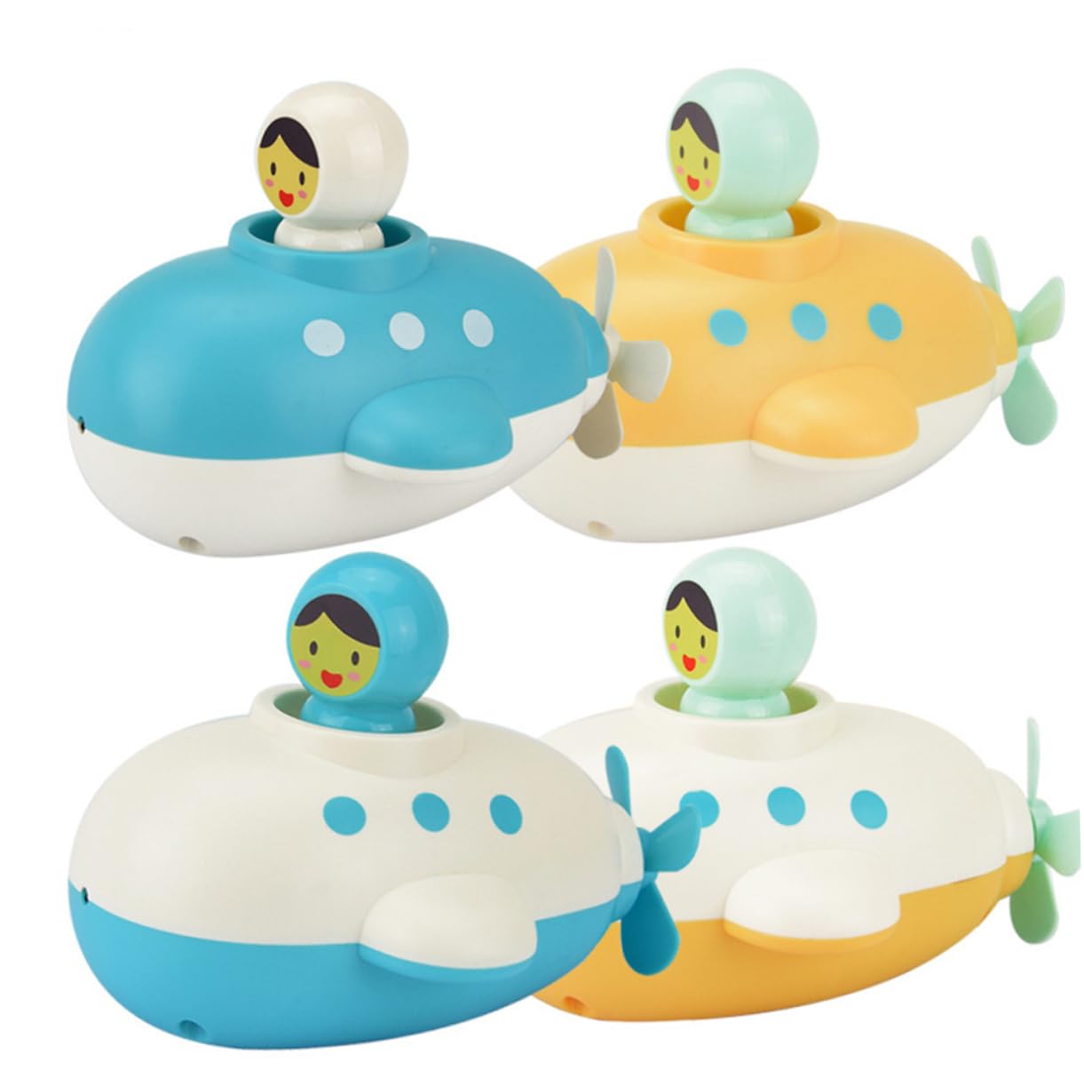 Rotating Water Spray Submarine Bath Toy - Colorful & Fun Bath Time Toys for Kids | Perfect for Bathtub Play & Sensory Development