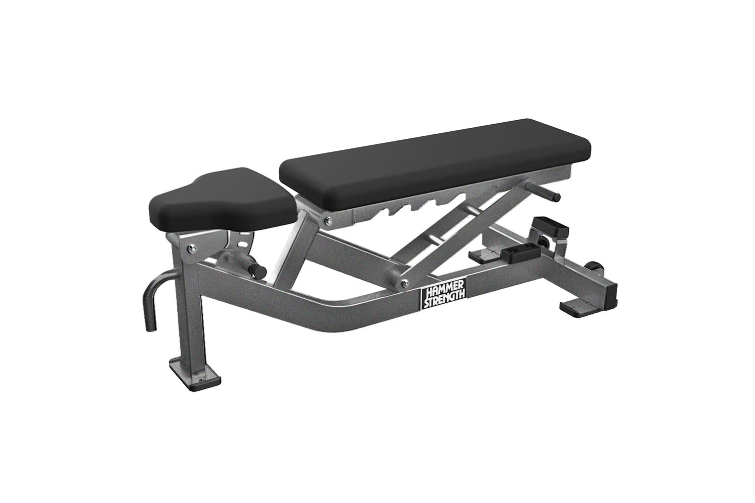 Hammer Strength Adjustable Weight Bench for Home Gym - Heavy Duty Workout Bench for Strength Training, Dumbbell Exercises & Full Body Workouts - Perfect for Fitness Enthusiasts & Athletes