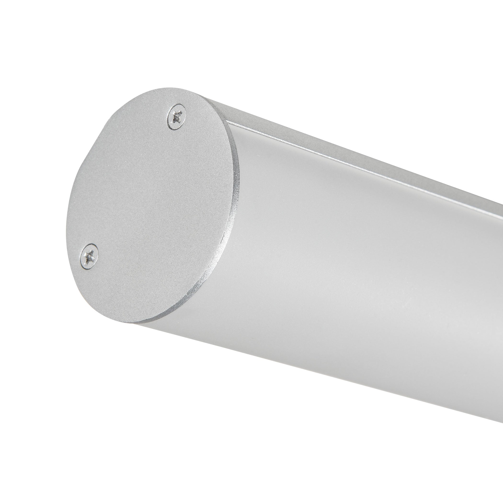 VONN Procyon VMW11636AL 36-Inch Circular AC LED Vanity Light in Silver - Perfect for Bathroom, Dressing Room & Makeup Mirror Lighting