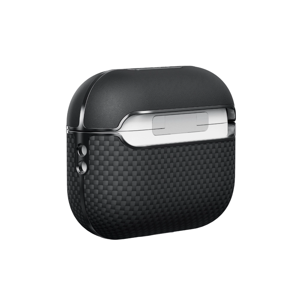 Durable Aramid Fiber Case for AirPods Pro 2 & AirPods 4 - Ultra-Thin Protective Cover with Precise Cutouts | Perfect for Gym, Travel & Everyday Use