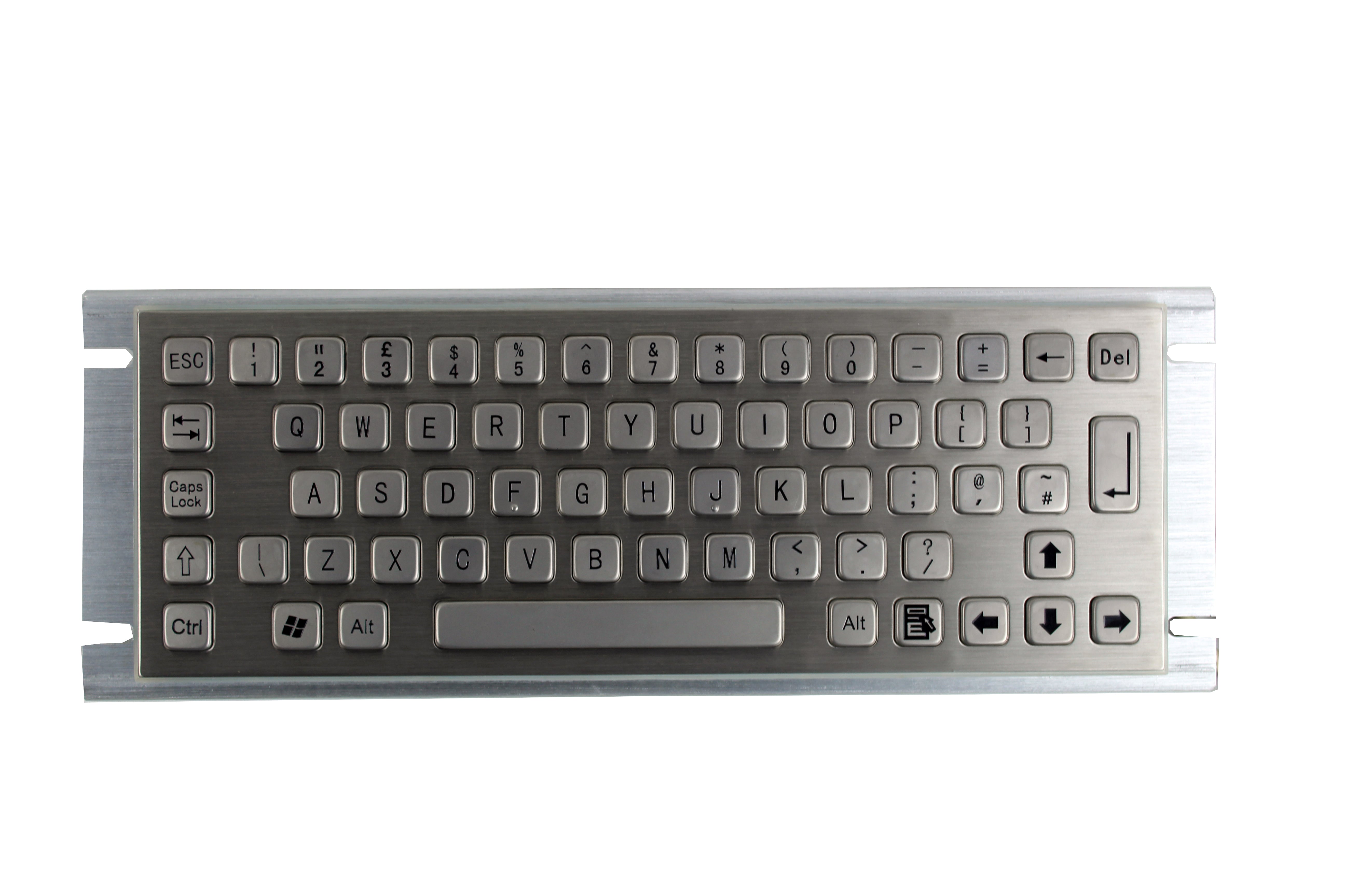 KBS PC A2 Stainless Steel Mechanical Keyboard - Durable Metal Gaming Keyboard with RGB Backlit for PC, Mac, Laptop - Perfect for Office, Gaming & Typing
