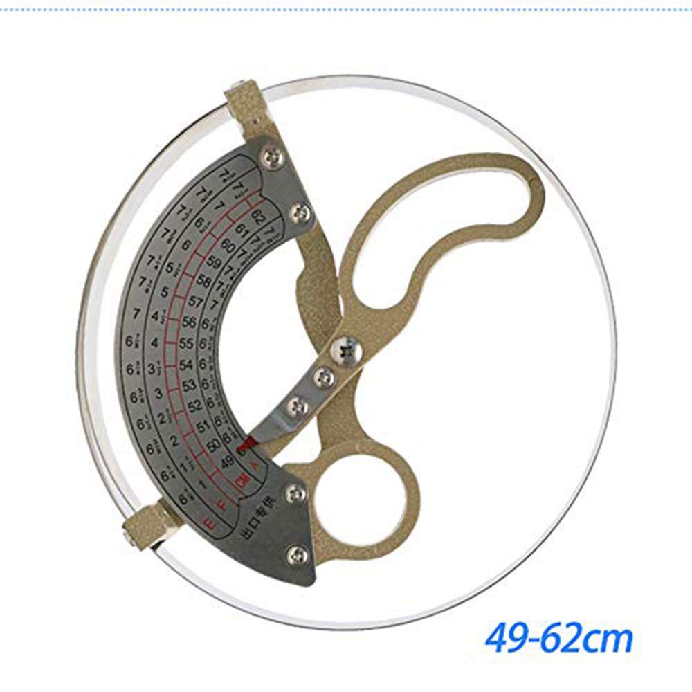 Professional Hat Ruler Inner Cap Measurement Tool (49-62cm) - Accurate Sizing for Baseball Caps, Beanies & Hats - Perfect for Hat Makers, Tailors & Fashion Designers