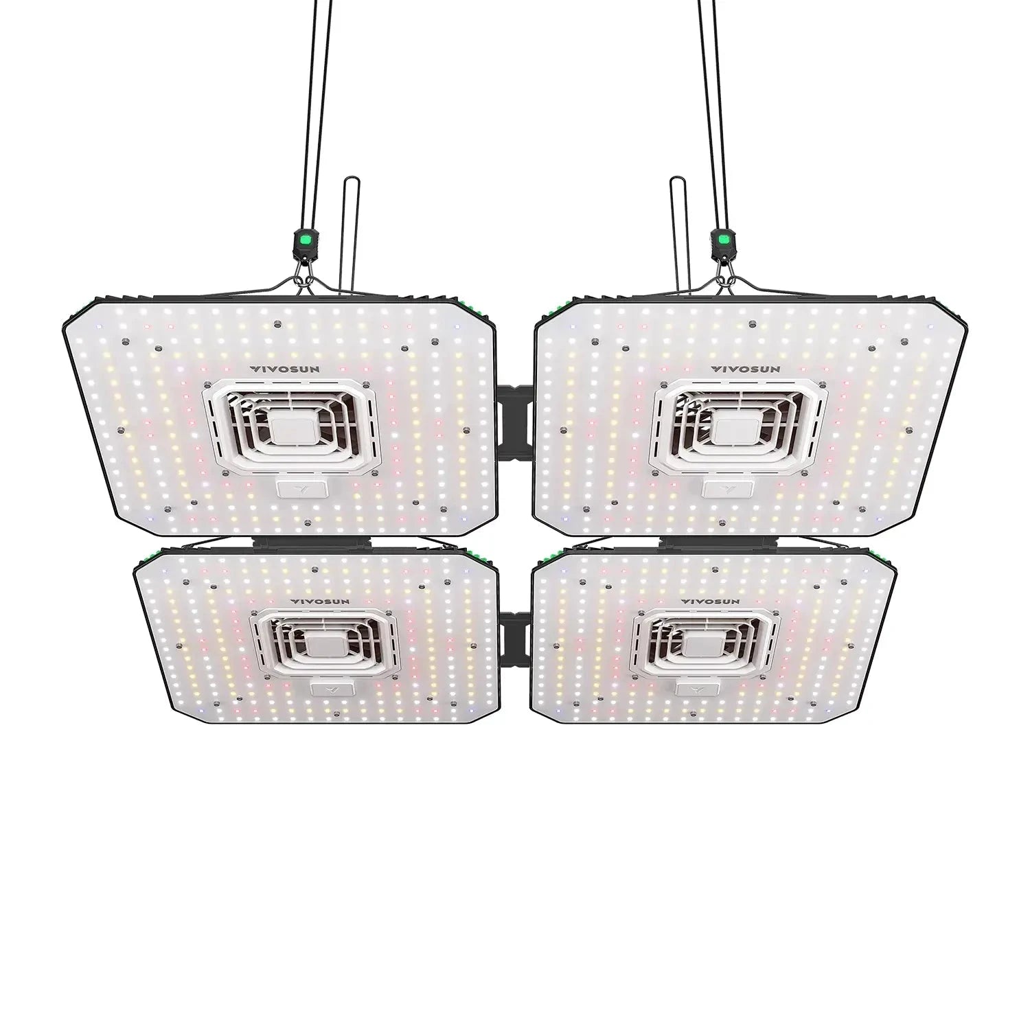 Vivosun AeroLight A100 LED Grow Light Full Spectrum for Indoor Plants - 4 Pack Set - Perfect for Hydroponics, Greenhouses & Home Gardening