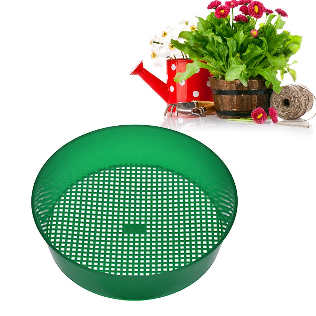 2-Piece Garden Sieve Set - Heavy Duty Stone Riddle for Soil Sifting, Compost Screening & Rock Removal - Perfect for Landscaping, Gardening & DIY Projects