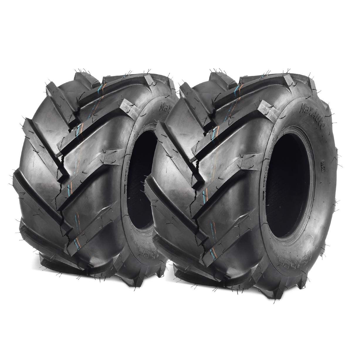 MaxAuto 18x9.50-8 Agricultural Tractor Tires - 6-Ply Tubeless Mud Tires for Farm & Lawn Tractors (2-Pack) | Ideal for Heavy-Duty Farming, Landscaping & Off-Road Terrain
