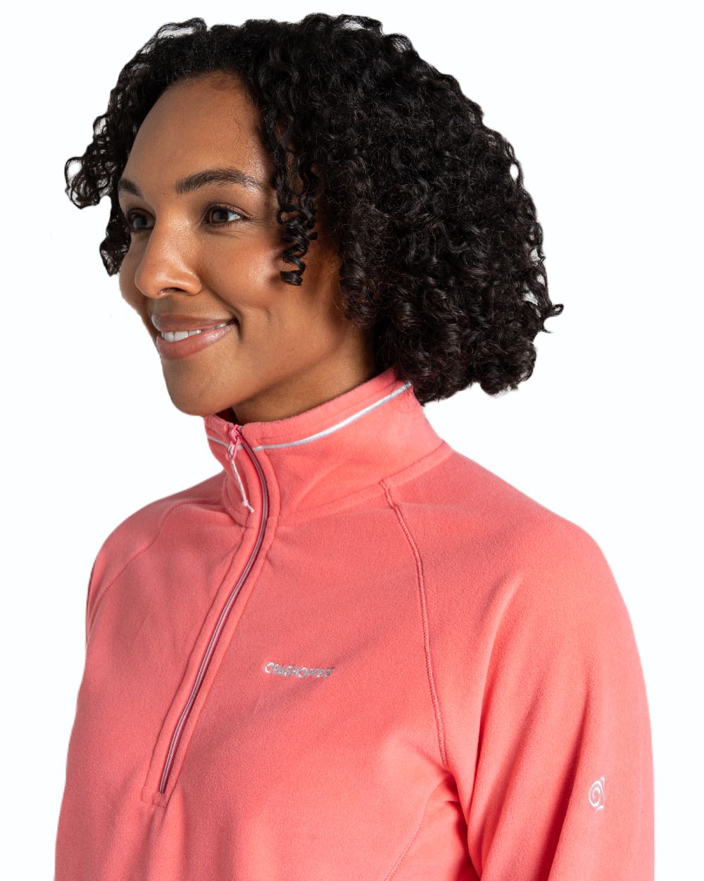 Craghoppers Women's Miska Half Zip Fleece Jacket - Warm & Comfortable Outdoor Pullover for Hiking, Camping & Casual Wear