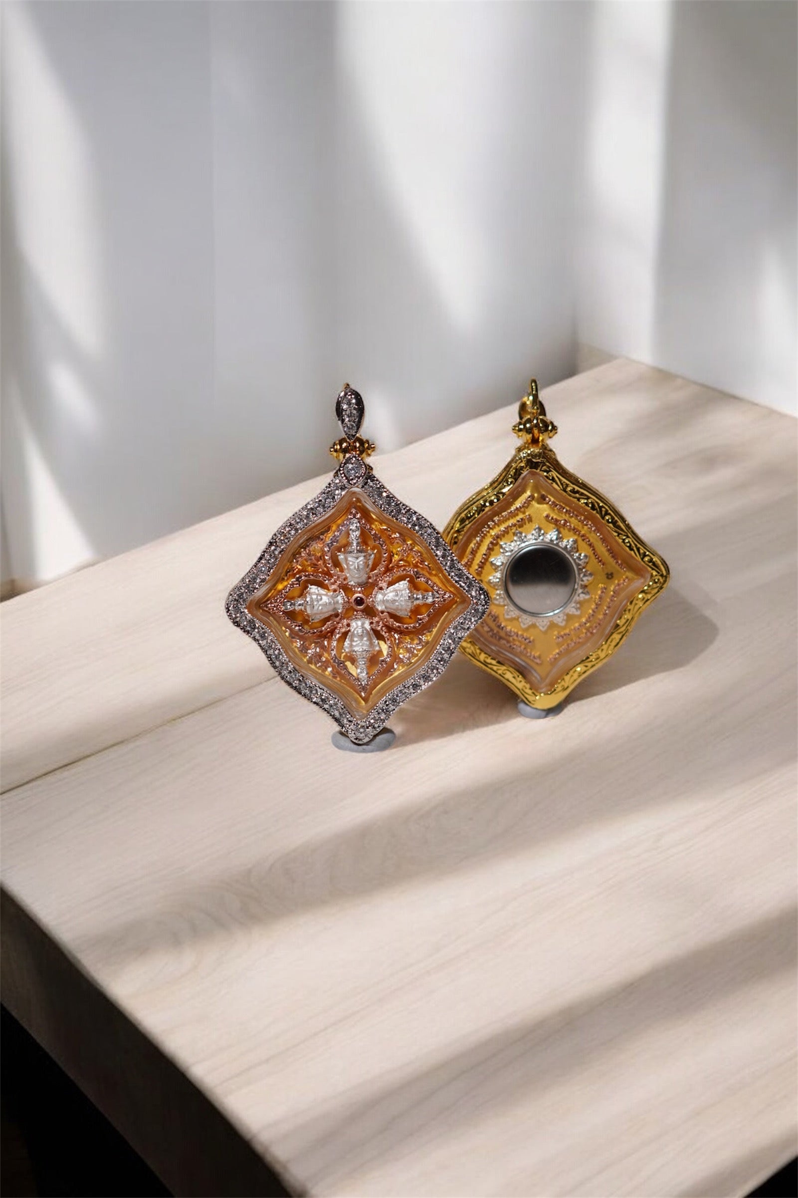 Authentic Phra Phrom (Four-Faced Buddha) Amulet for Protection, Luck & Blessings - Perfect for Home Altar, Meditation & Spiritual Practice