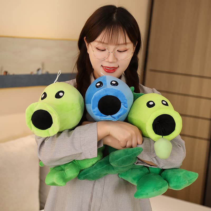 PVZ Plush Toys - Zombie & Plant Stuffed Animals, Blueberry Plushie - Perfect for Kids' Gifts, Game Room Decor & Plant vs Zombie Fans Collection