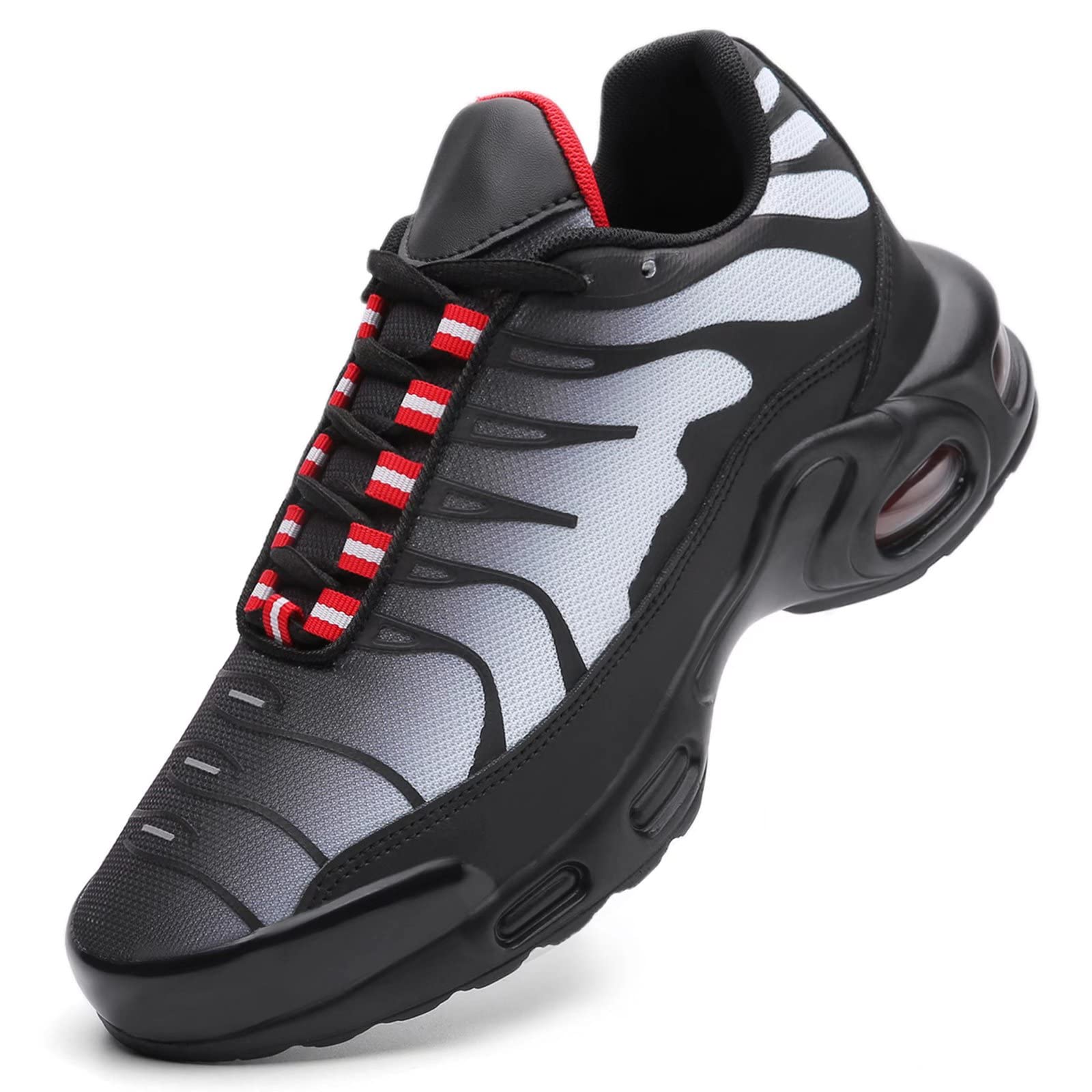 Kvovzo Men's Running Shoes - Air Cushion Cross Trainer Athletic Sneakers for Running, Tennis & Basketball | Lightweight & Comfortable for Sports & Gym Workouts