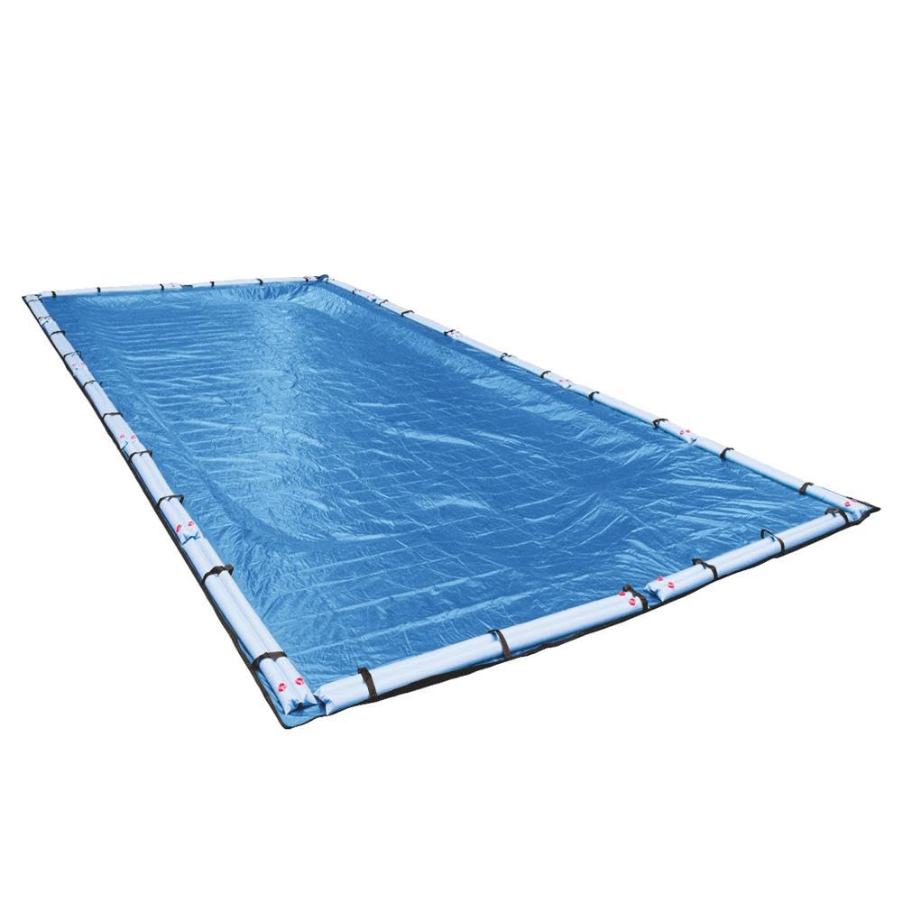 Pool Mate 542545R Econo-Mesh Winter Cover for In-Ground Swimming Pool 25x45 Feet - Heavy Duty Protection for Cold Weather, Snow & Debris - Perfect for Winterizing Backyard Pools