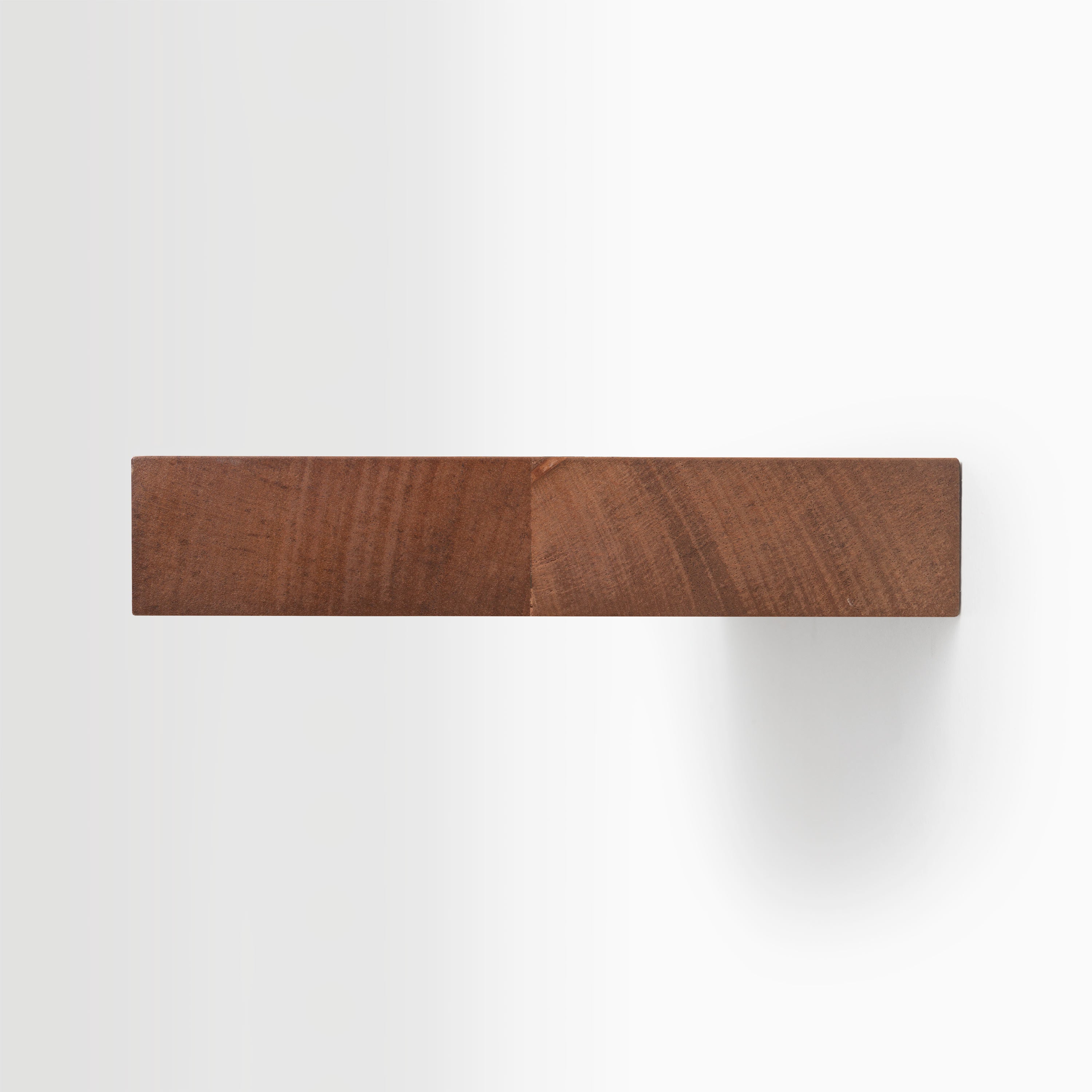 Stylish Aksel Mahogany Floating Shelf - Premium Wood Wall Shelves for Home Decor, Books & Display - Perfect for Living Room, Bedroom, Bathroom & Office Organization