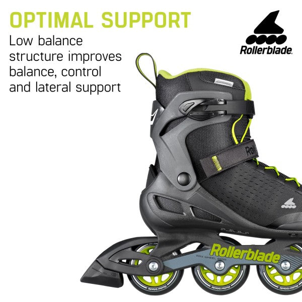 Rollerblade Zetrablade Elite 80 Inline Skates for Adults - High-Performance Fitness & Recreational Skates - Perfect for Outdoor Exercise, Park Cruising & Urban Commuting