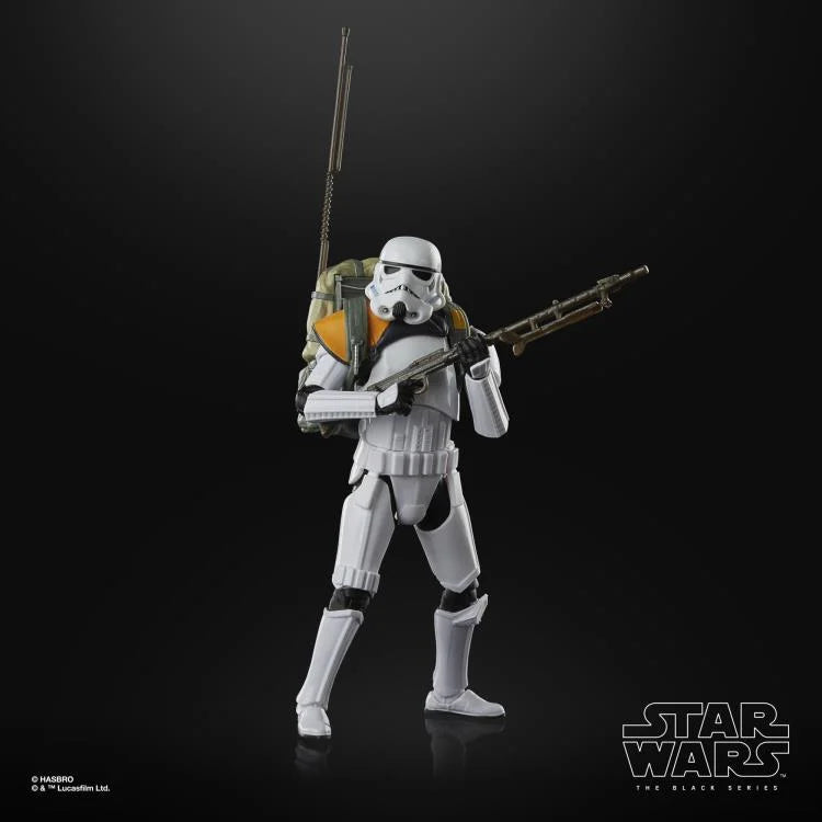 Star Wars The Black Series Stormtrooper (Jedha Patrol) 6-Inch Action Figure - Collectible Toy for Fans, Display & Role-Play Scenes