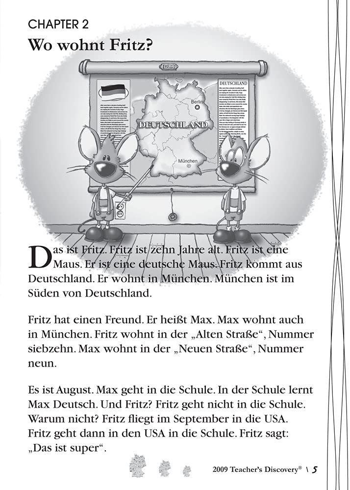 Fritz Adventures in America - German Level 1 Reader Set of 30 Books for Kids | Beginner German Learning Books for Children | Classroom & Homeschool Reading Materials