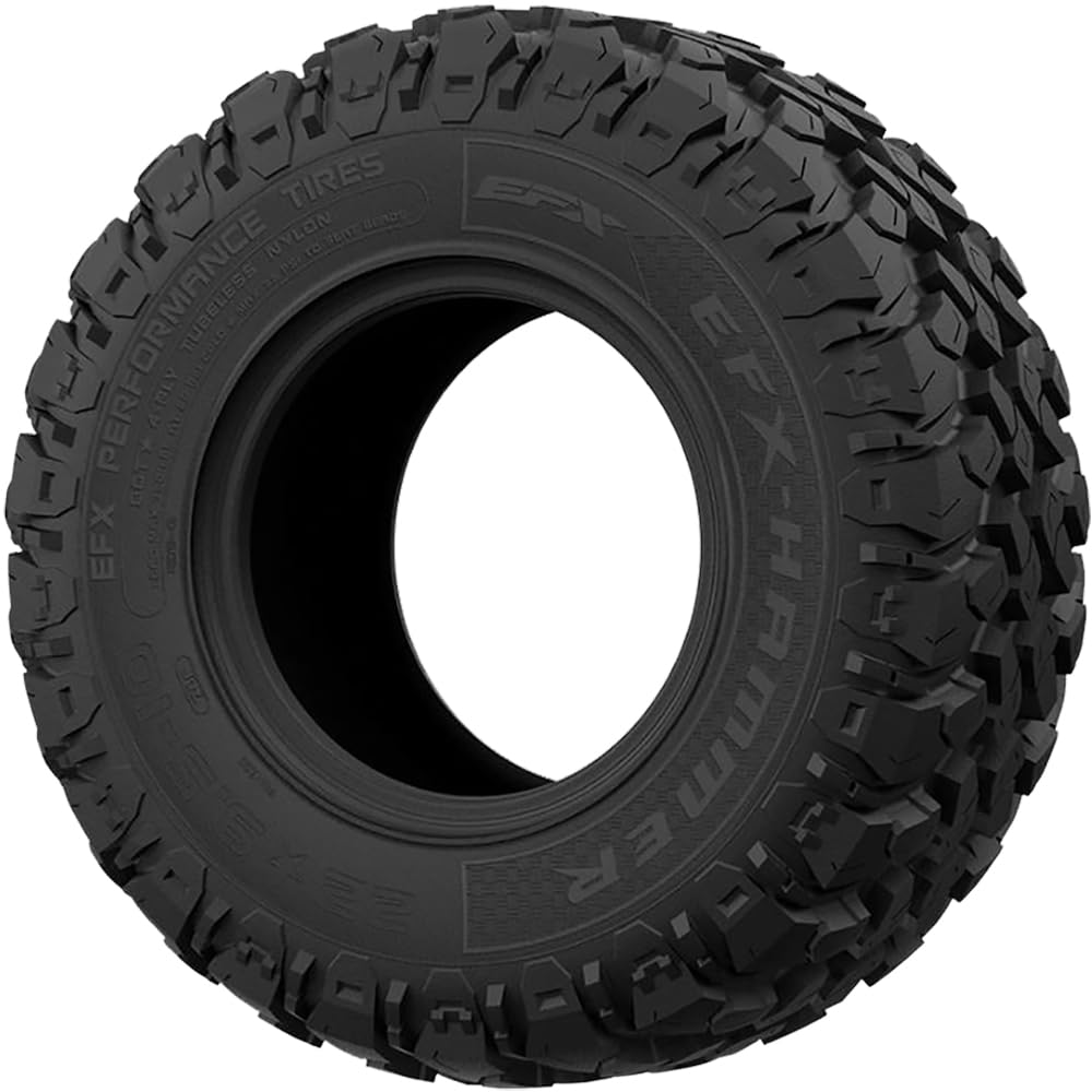 EFX Hammer 4-Ply Golf Cart Tires 23x9.5-12 - Heavy Duty All-Terrain Tires for Golf Carts & Utility Vehicles - Perfect for Golf Courses, Farms & Off-Road Use [FA-829]