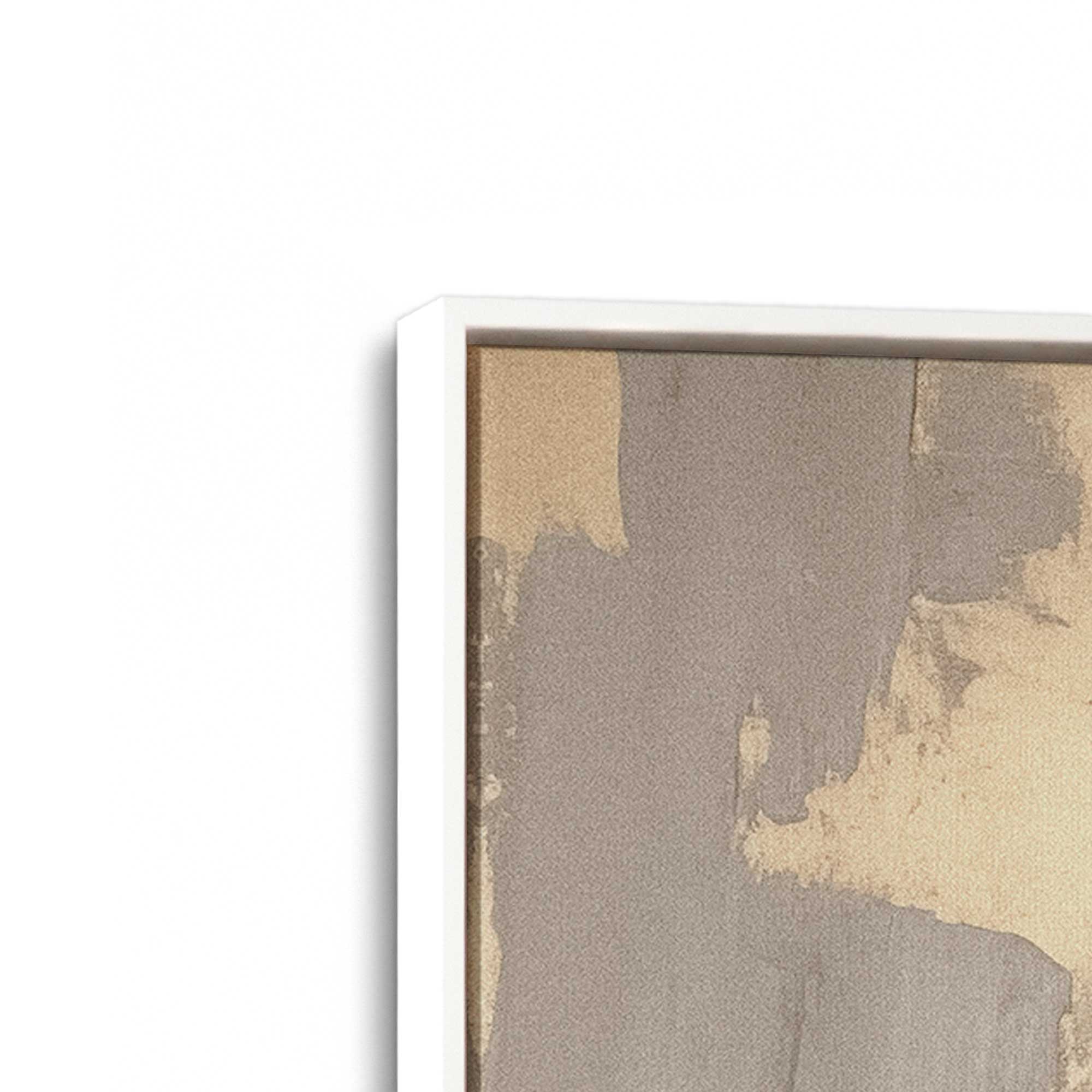 Golden Haze II Canvas Wall Art Print - Modern Abstract Painting for Living Room, Bedroom & Office Decor