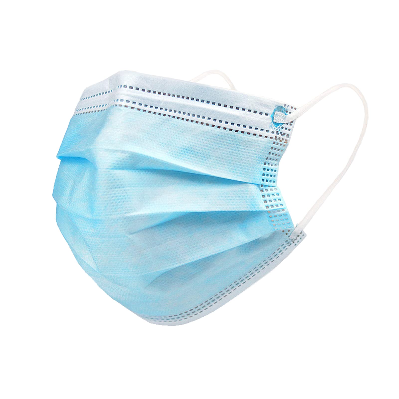 Premium 3-Ply Disposable Face Masks - Breathable & Comfortable for Daily Protection - Ideal for Work, Travel & Public Safety