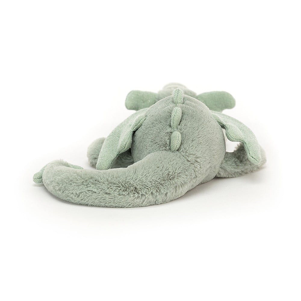 Little Sage Dragon - Cute Mini Dragon Figurine for Home Decor, Desk Ornament, and Fantasy Collectibles | Perfect for Gifts, Shelf Displays, and D&D Enthusiasts