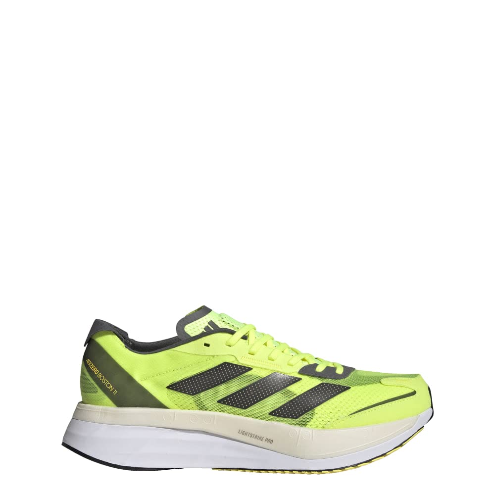 Adidas Men's Adizero Boston 11 Running Shoes - Lightweight Performance Sneakers for Marathon Training & Road Running