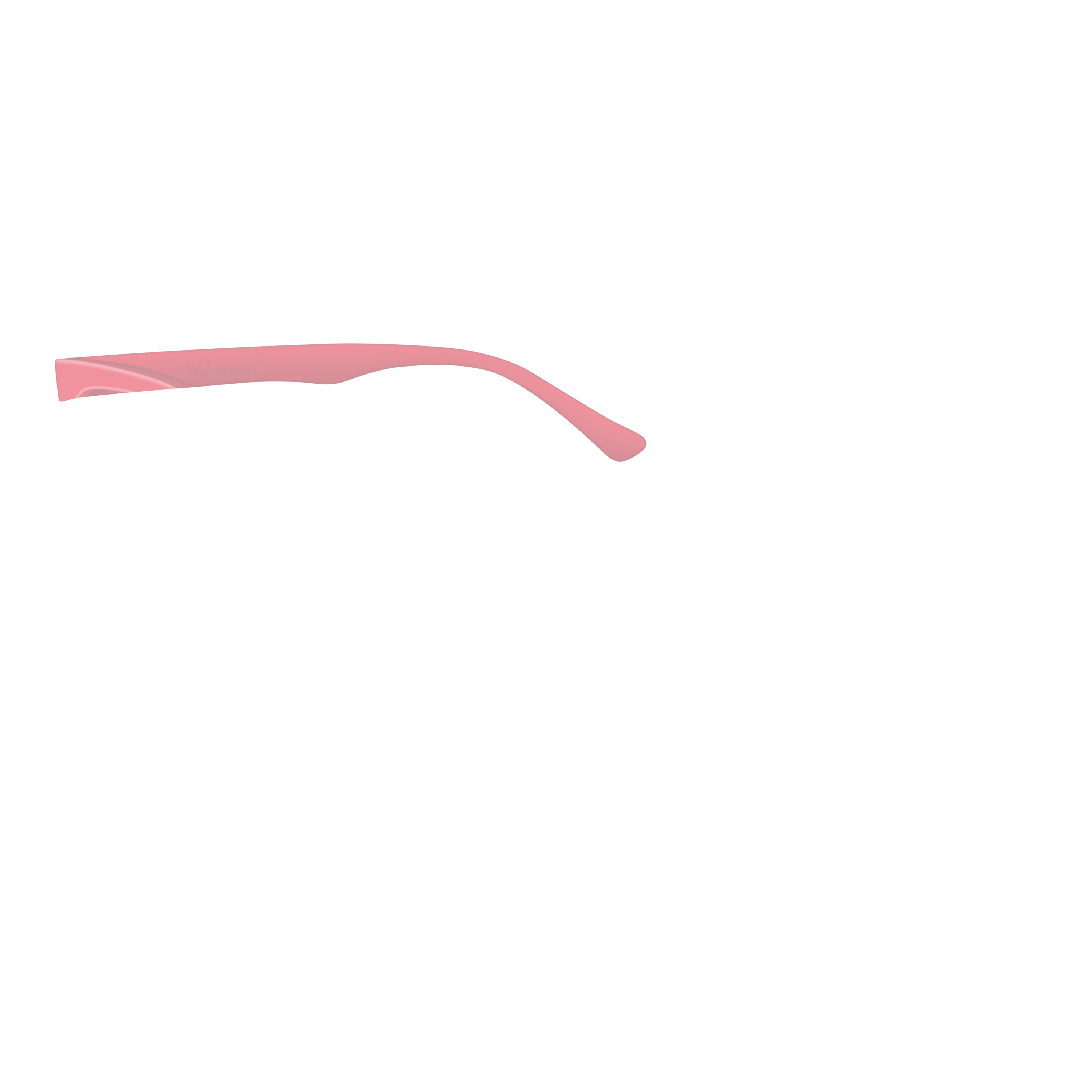 Knockaround Paso Robles Premium Sunglasses - Custom Arm Design in Pink - Stylish UV Protection Shades for Women & Men - Perfect for Beach, Driving & Outdoor Activities