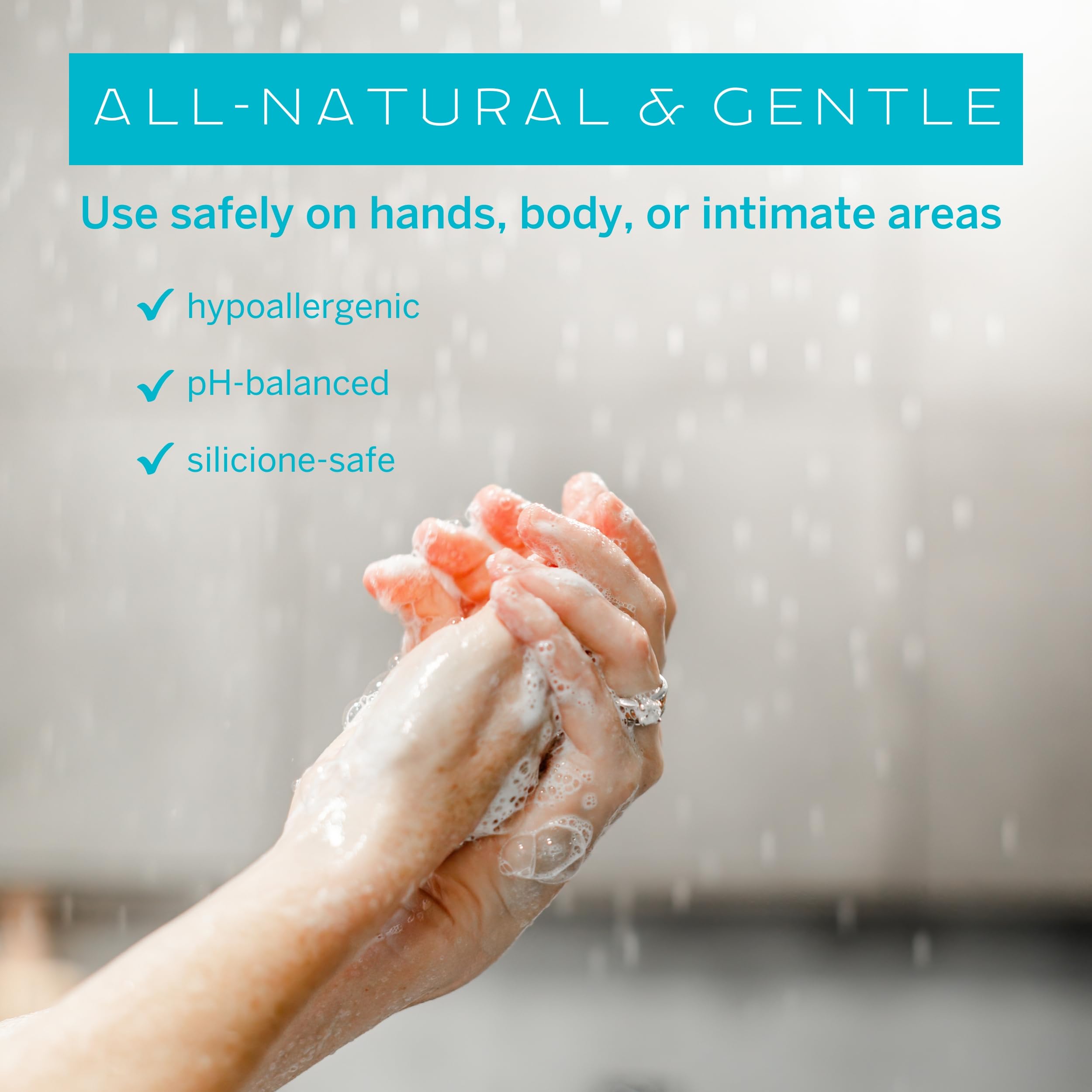 Organic pH-Balanced Menstrual Cup Wash Gel - Natural Sterilizing Soap for Period Cups & Discs - 6.8oz Gentle Cleanser for Daily Use at Home or Travel