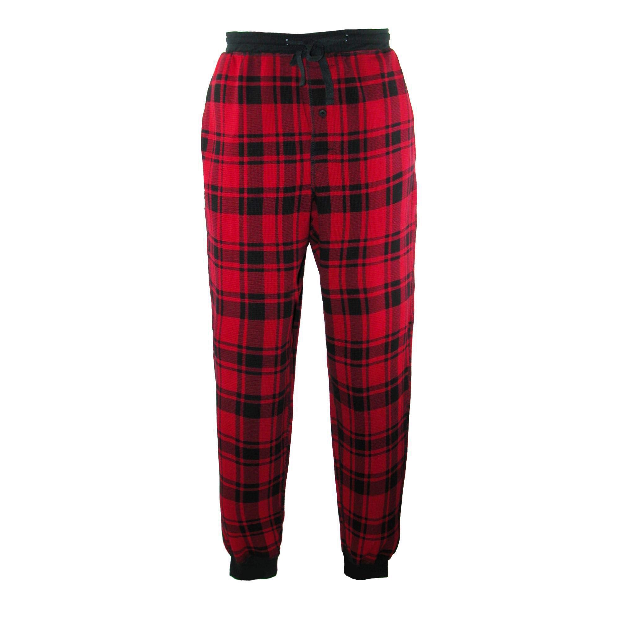 Hanes Men's Waffle Knit Jogger Pants - Soft Comfortable Lounge Pants for Men, Casual Relaxed Fit Sweatpants - Perfect for Home, Gym, and Travel